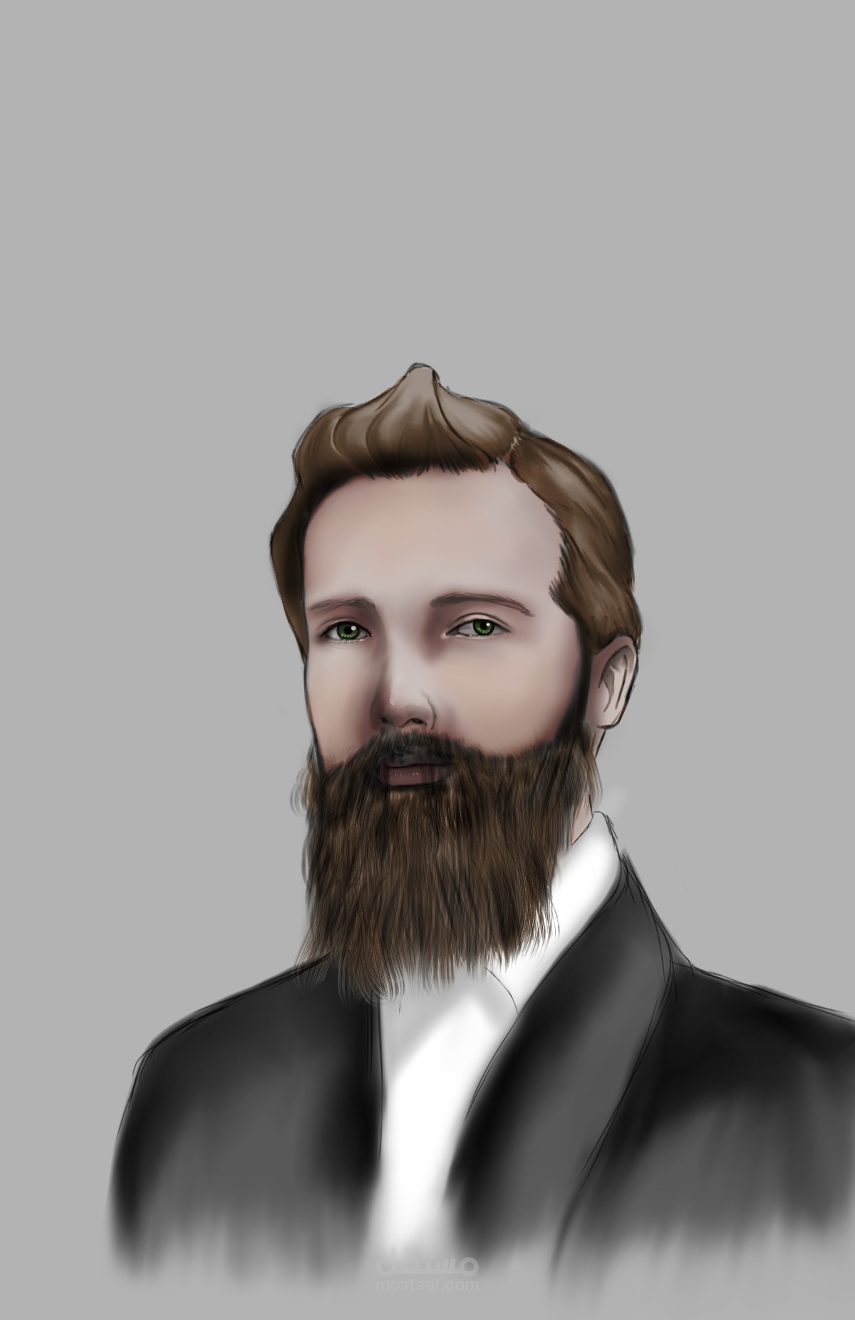 رسم رقمي لبورتريه