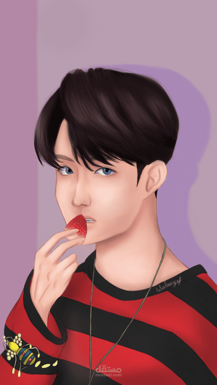 رسم رقمي باسلوب الانمي