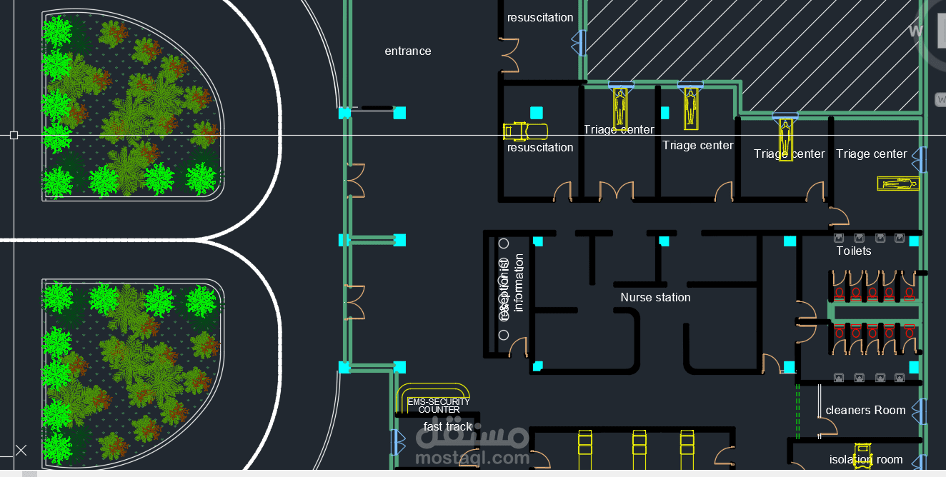 تصميم مستشفي