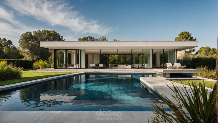 المخططات الانشائية  ( كامل المخططات والـ 3D ) لفيلا سكنية