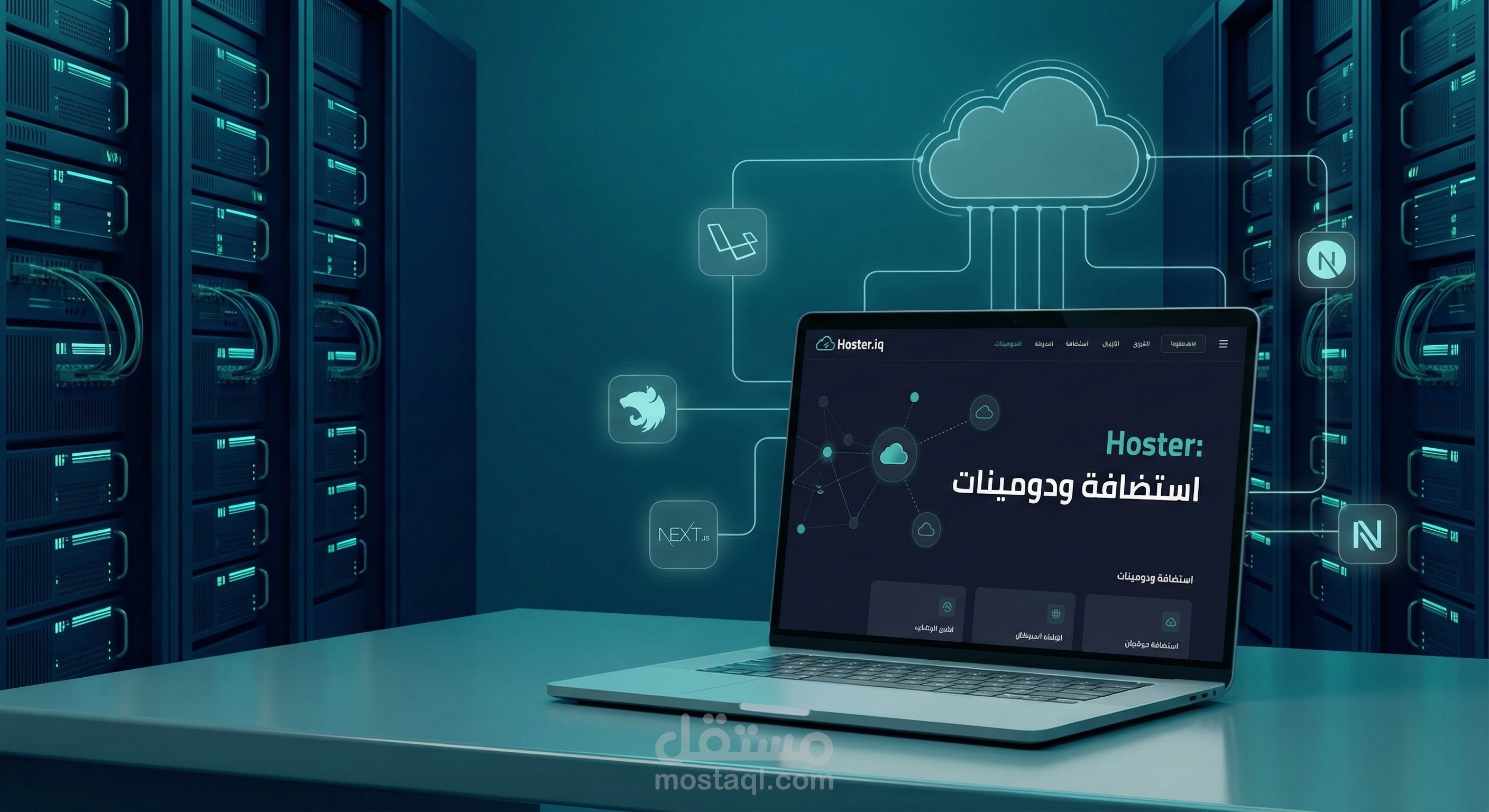 نظام إدارة خدمات الاستضافة والنطاقات (Hoster)