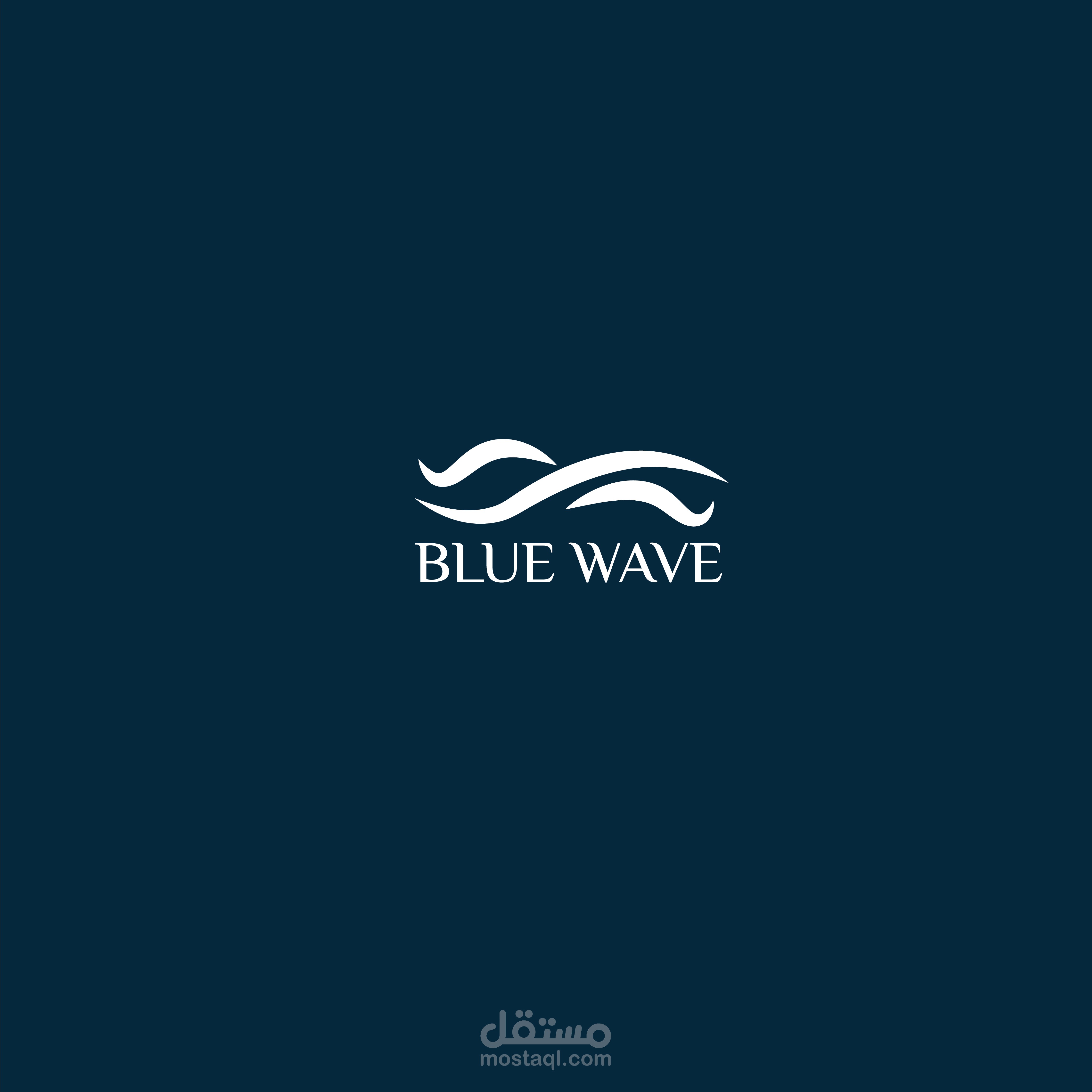 لوجو لشركه bluewave لفلتره المياه