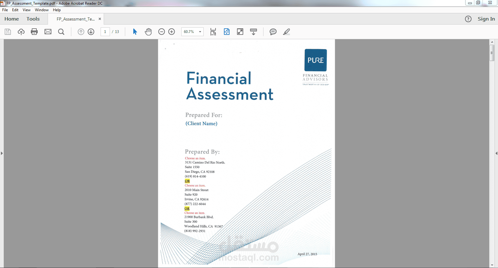 Writing from pdf to word file
