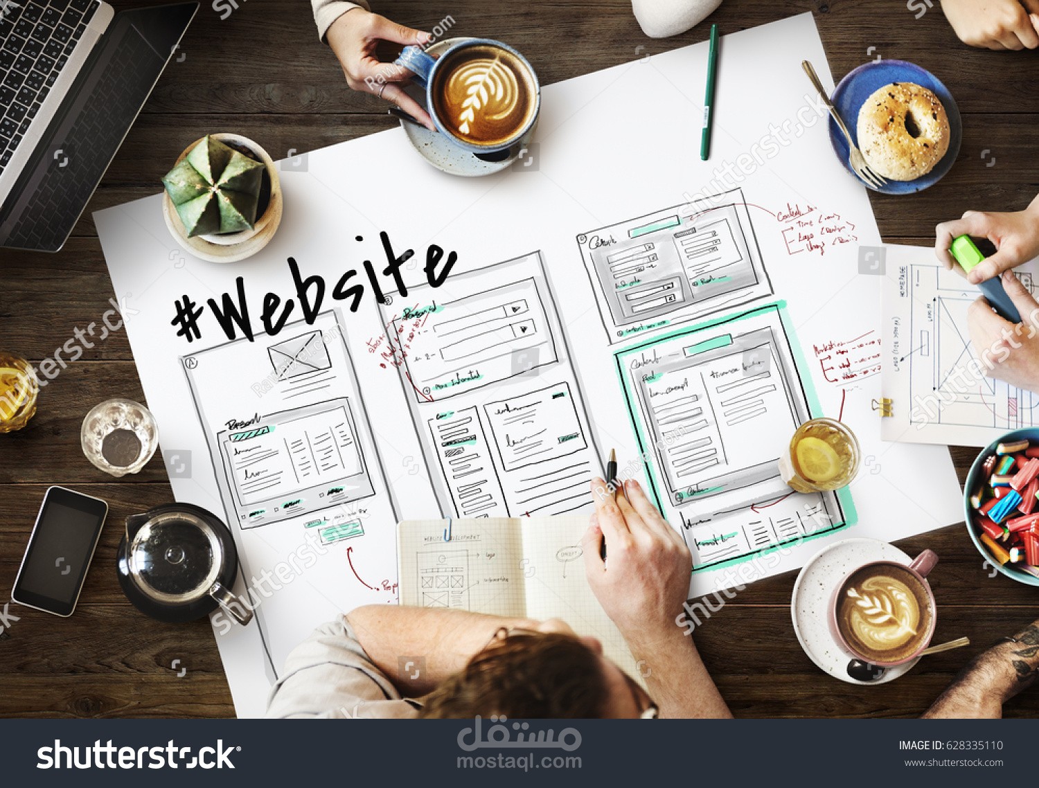 كتابة محتويات المواقع و التعديل عليها باللغة العربية و الفرنسية و الإنجليزية