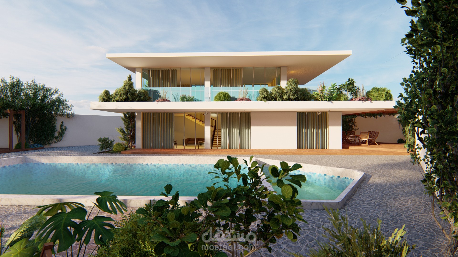 تصميم شاليه