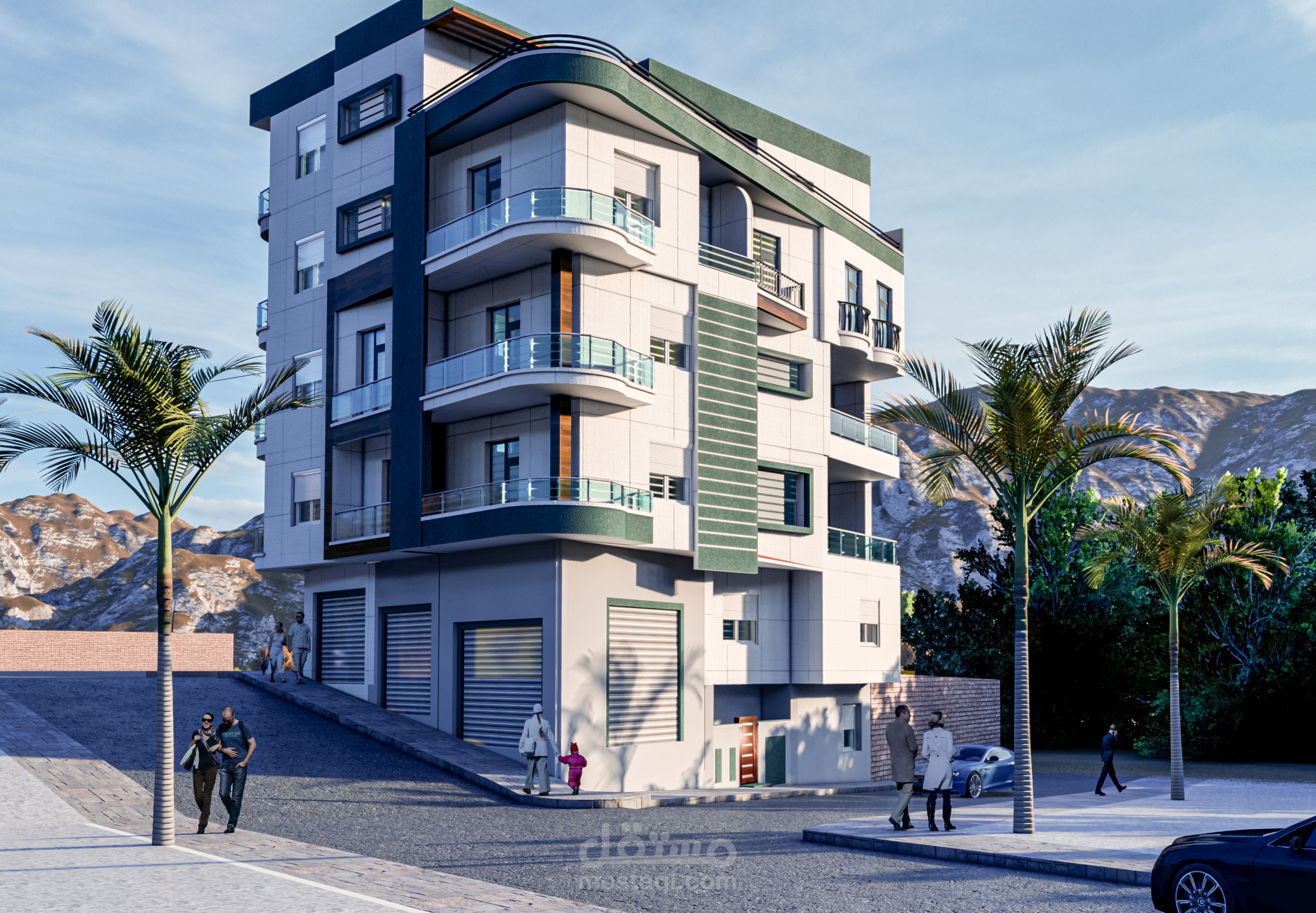 سكن 4 طوابق
