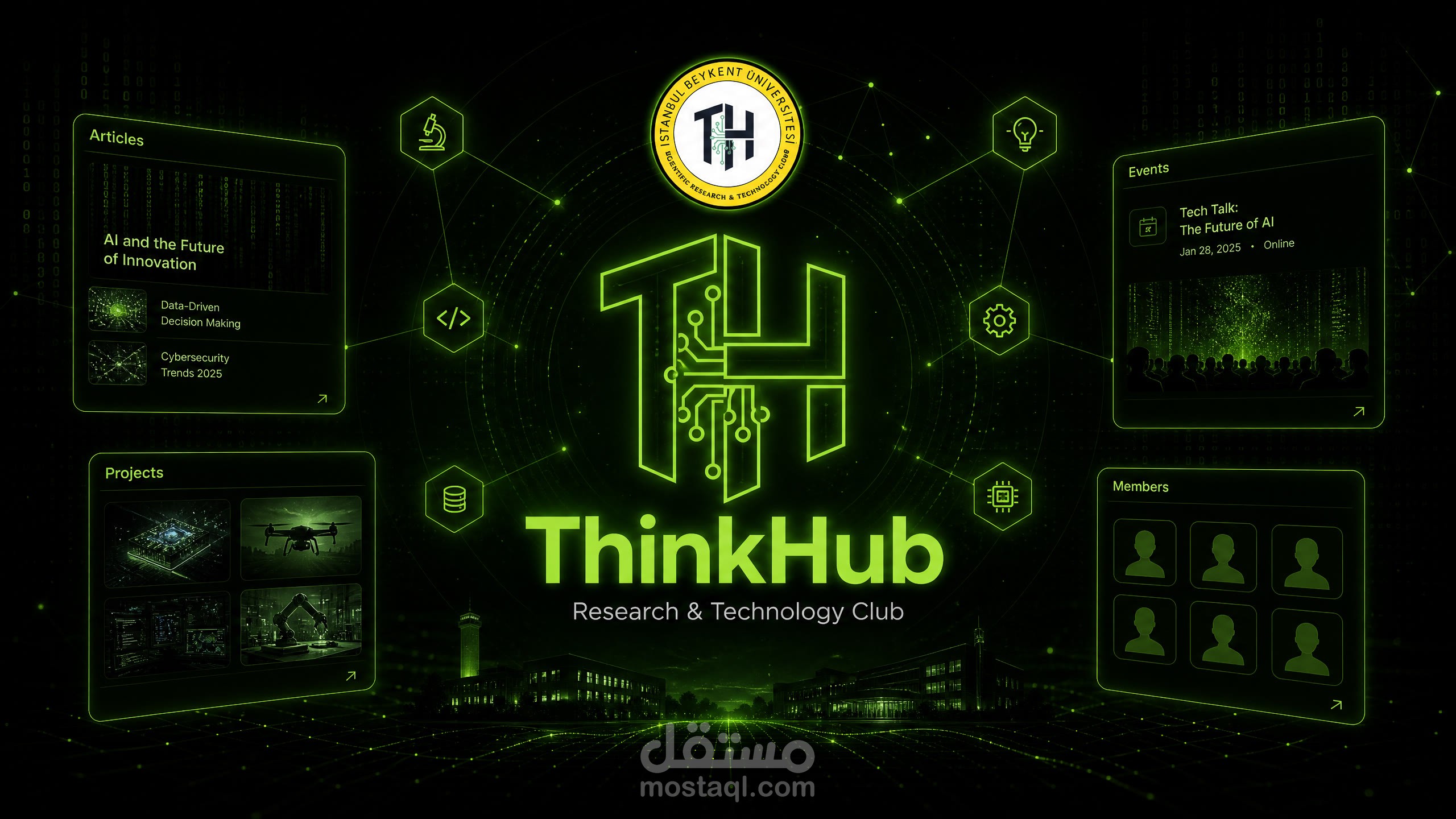 ThinkHub - نادي البحث العلمي والتكنولوجيا