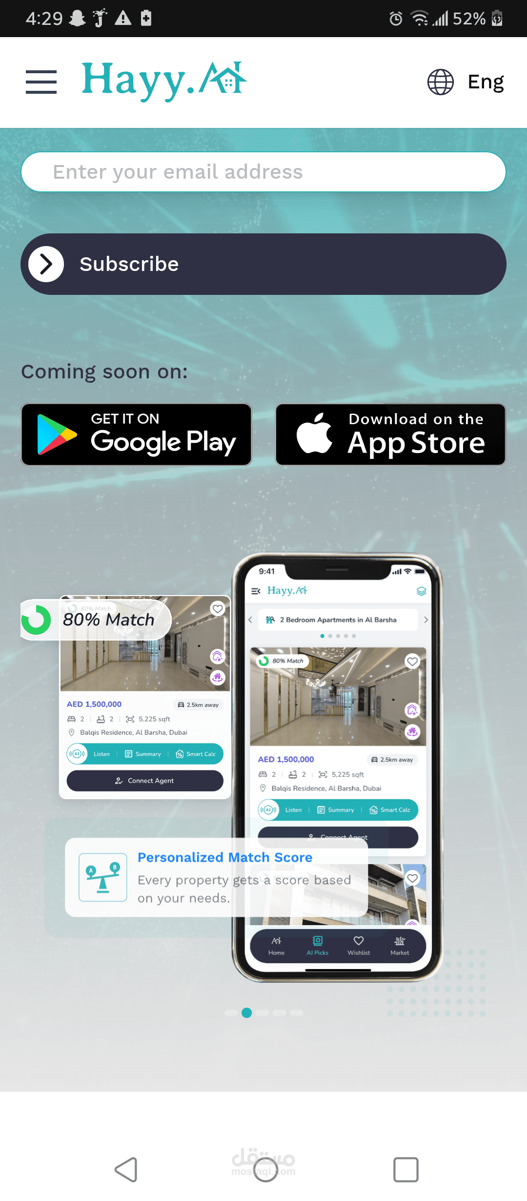 Real Estate AI Website with Next.js