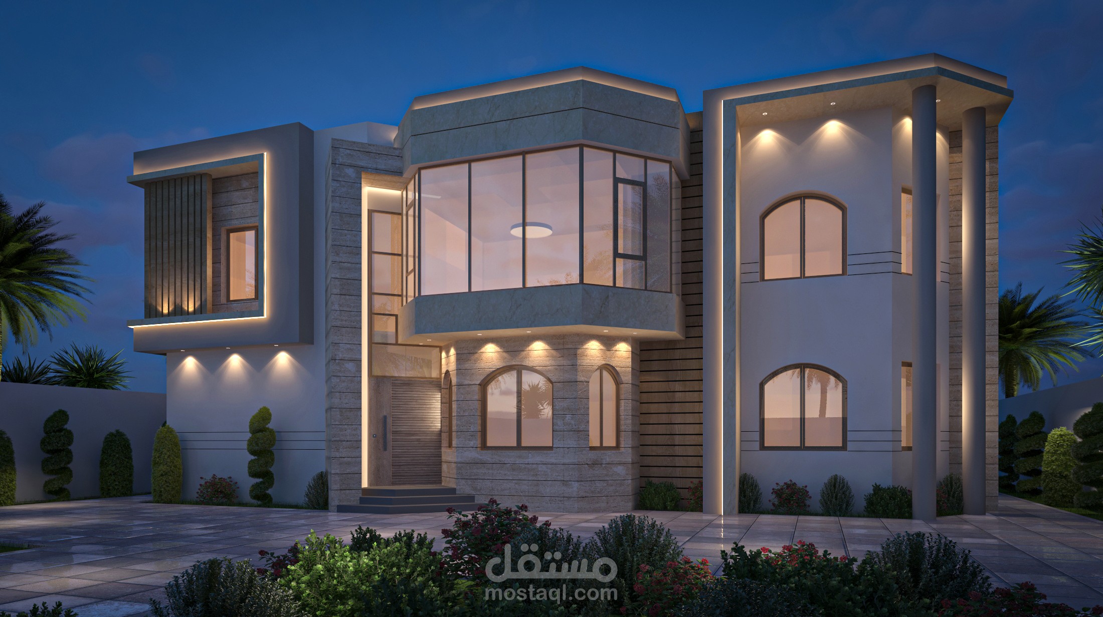 إعادة تصميم واجهة