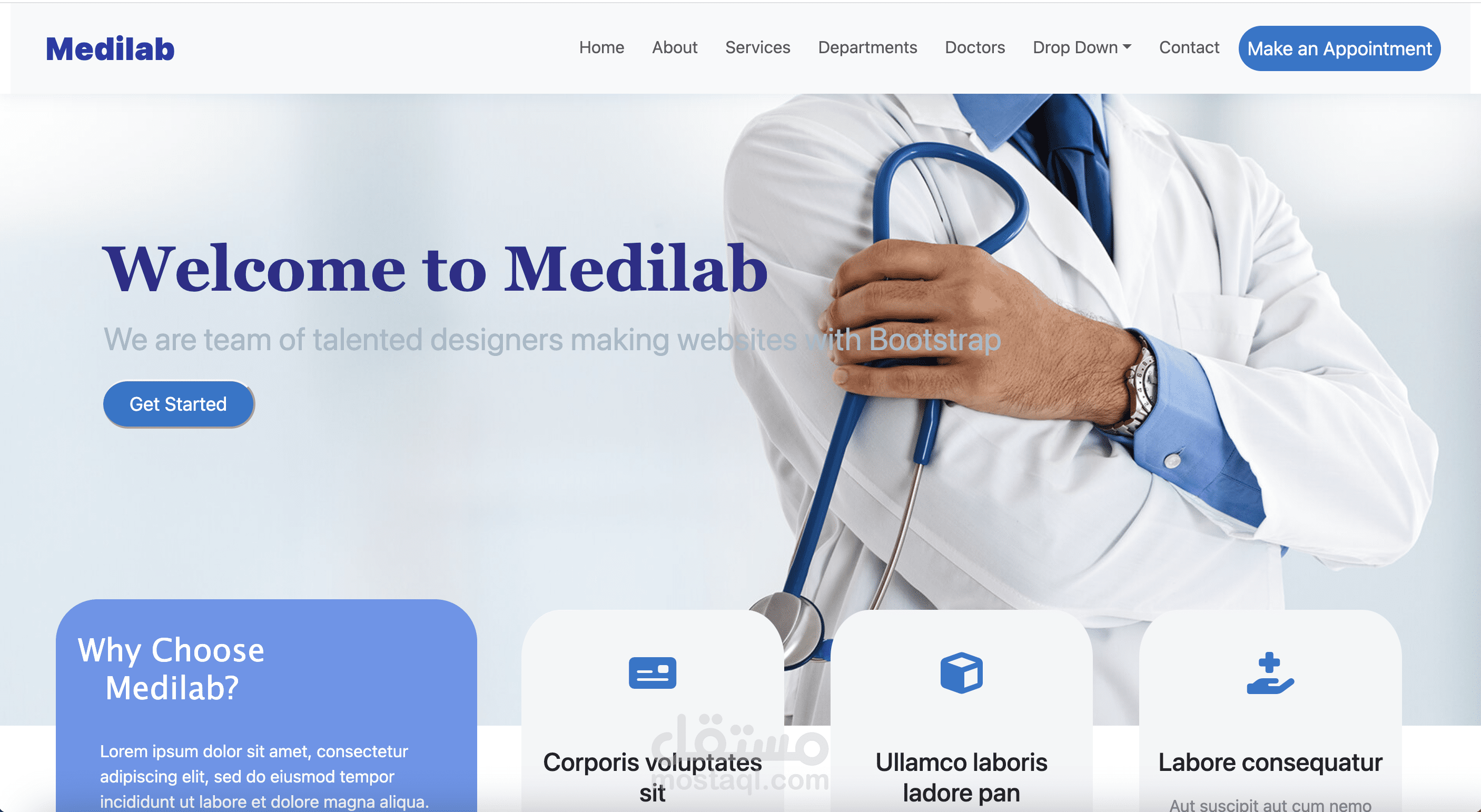 موقع لتقديم خدمات طبية متميزة تلبي احتياجاتك بعناية وتفانٍ