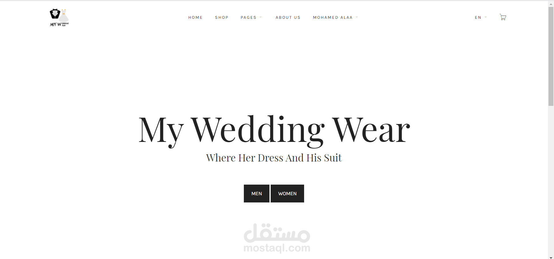 My wedding wear
