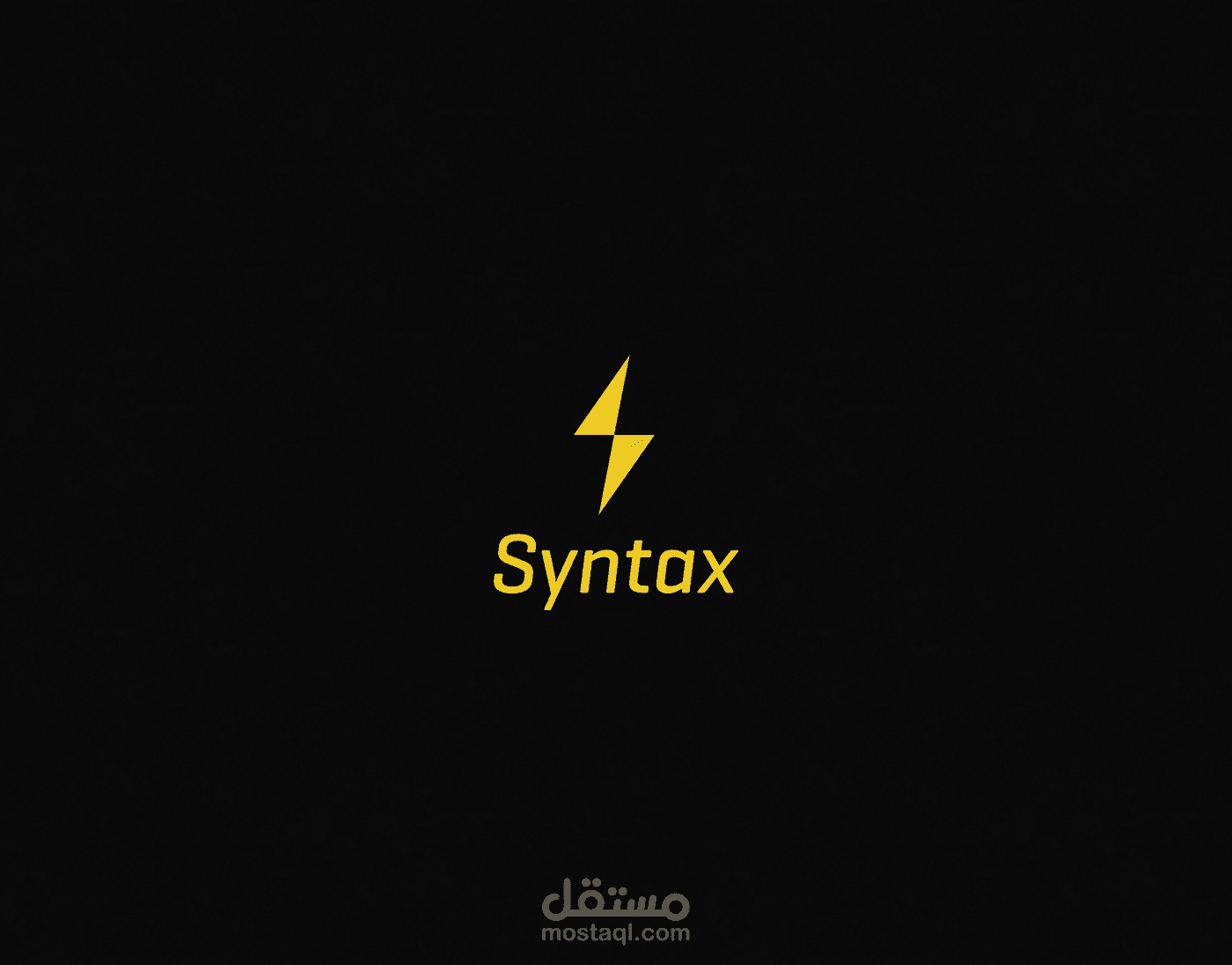 Syntax logo design