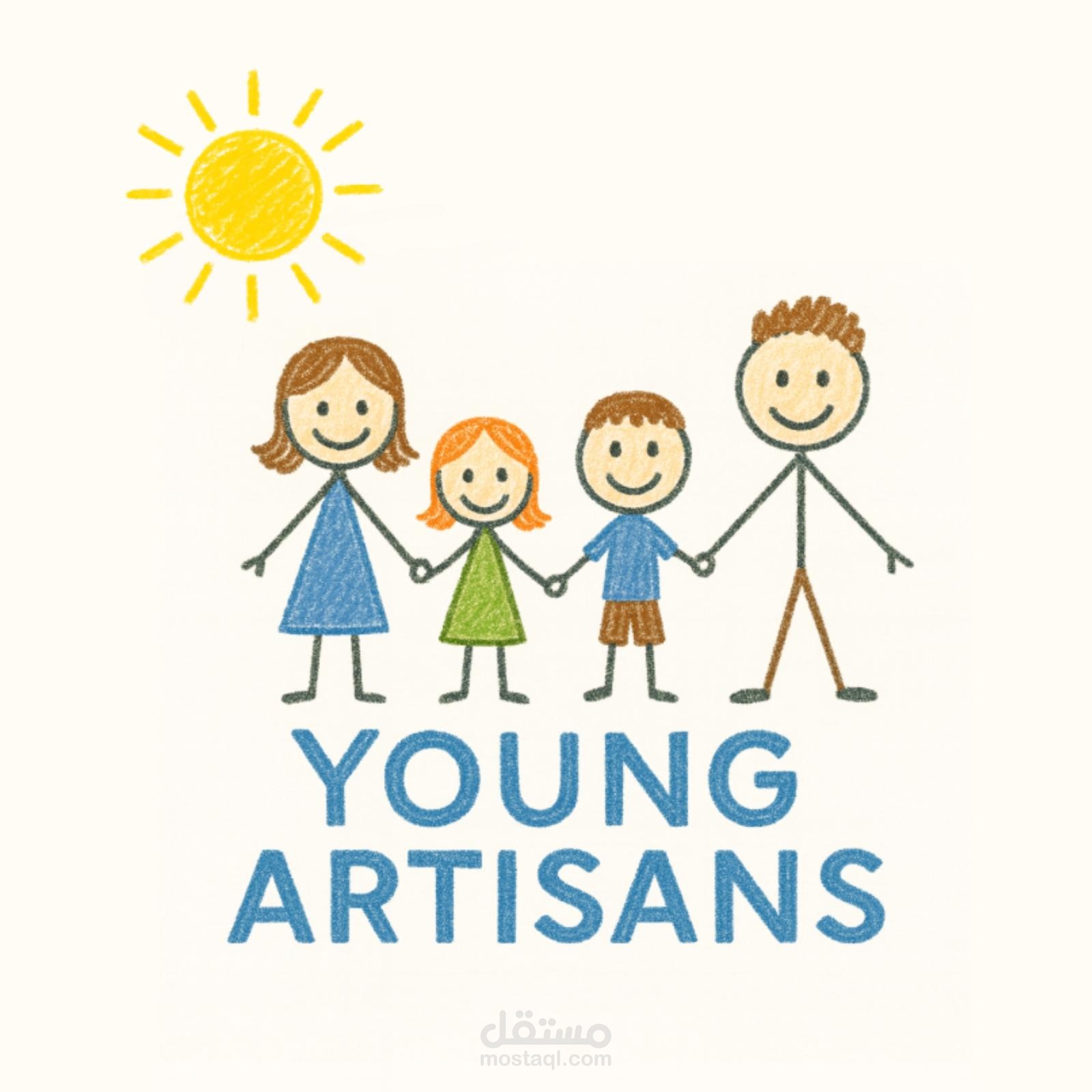 YoungArtisans — مساحة رسم تفاعلية للأطفال والمبتدئين