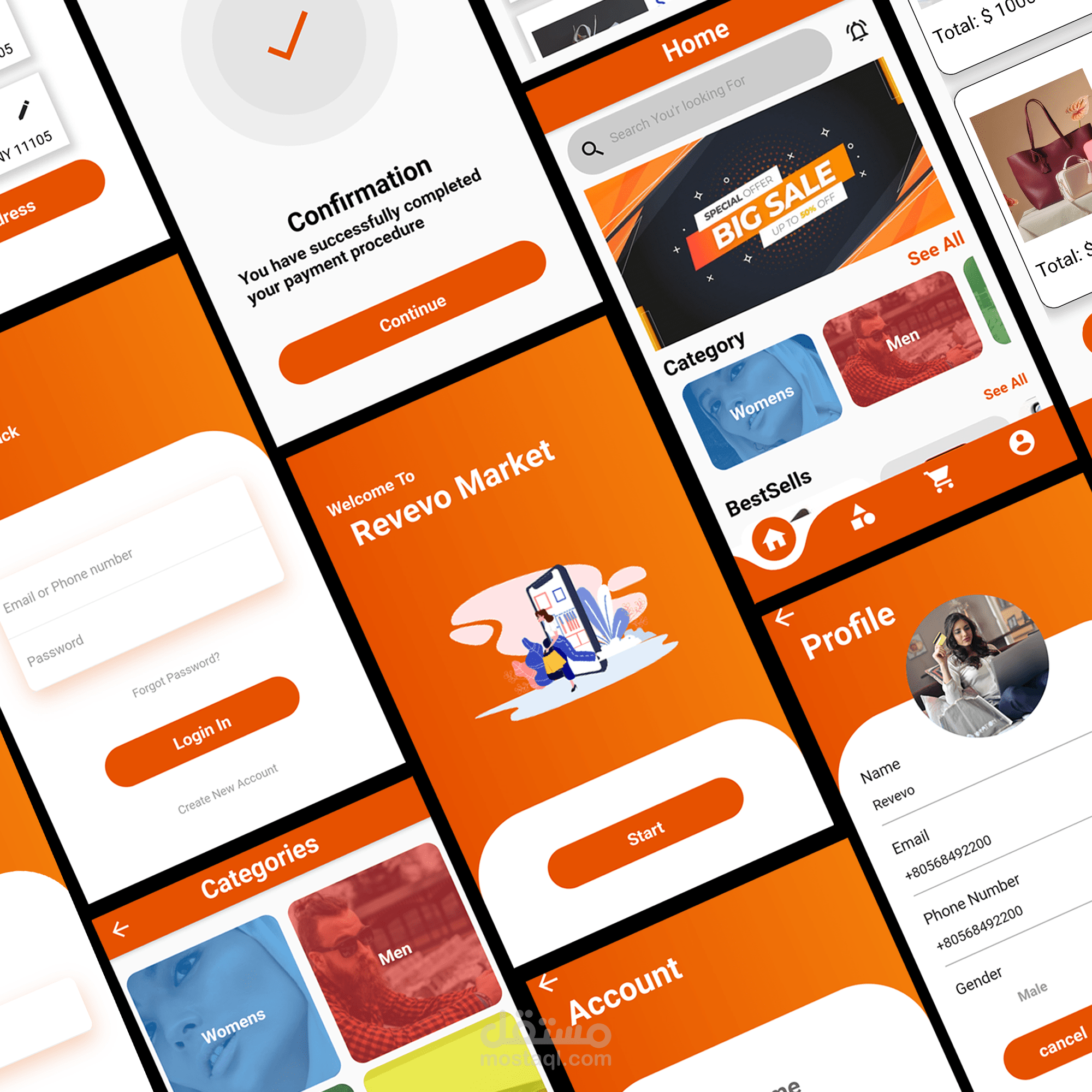 flutter ecommerce متجر إلكتروني اندرويد و ايفون