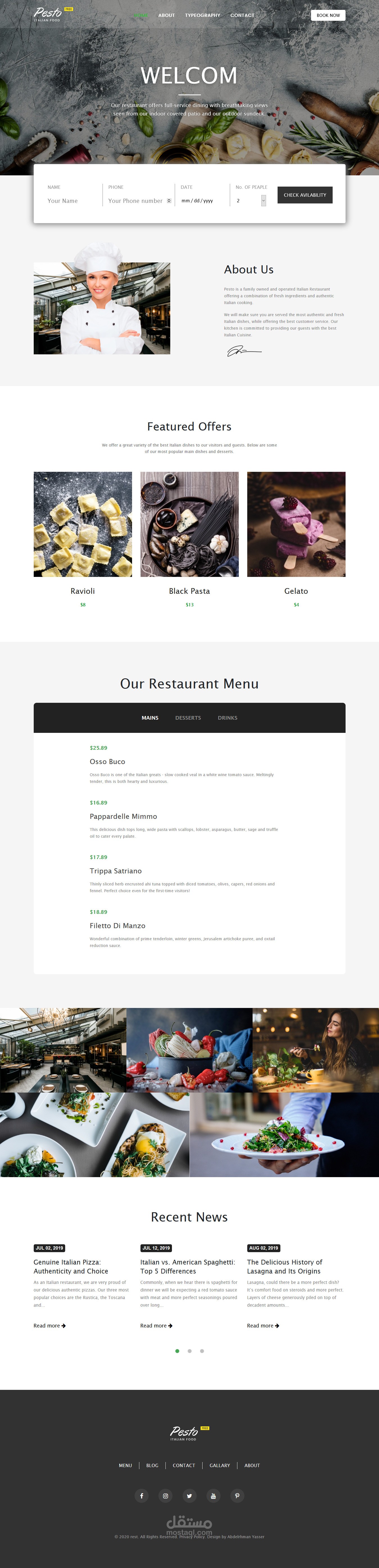 Italian Restaurant