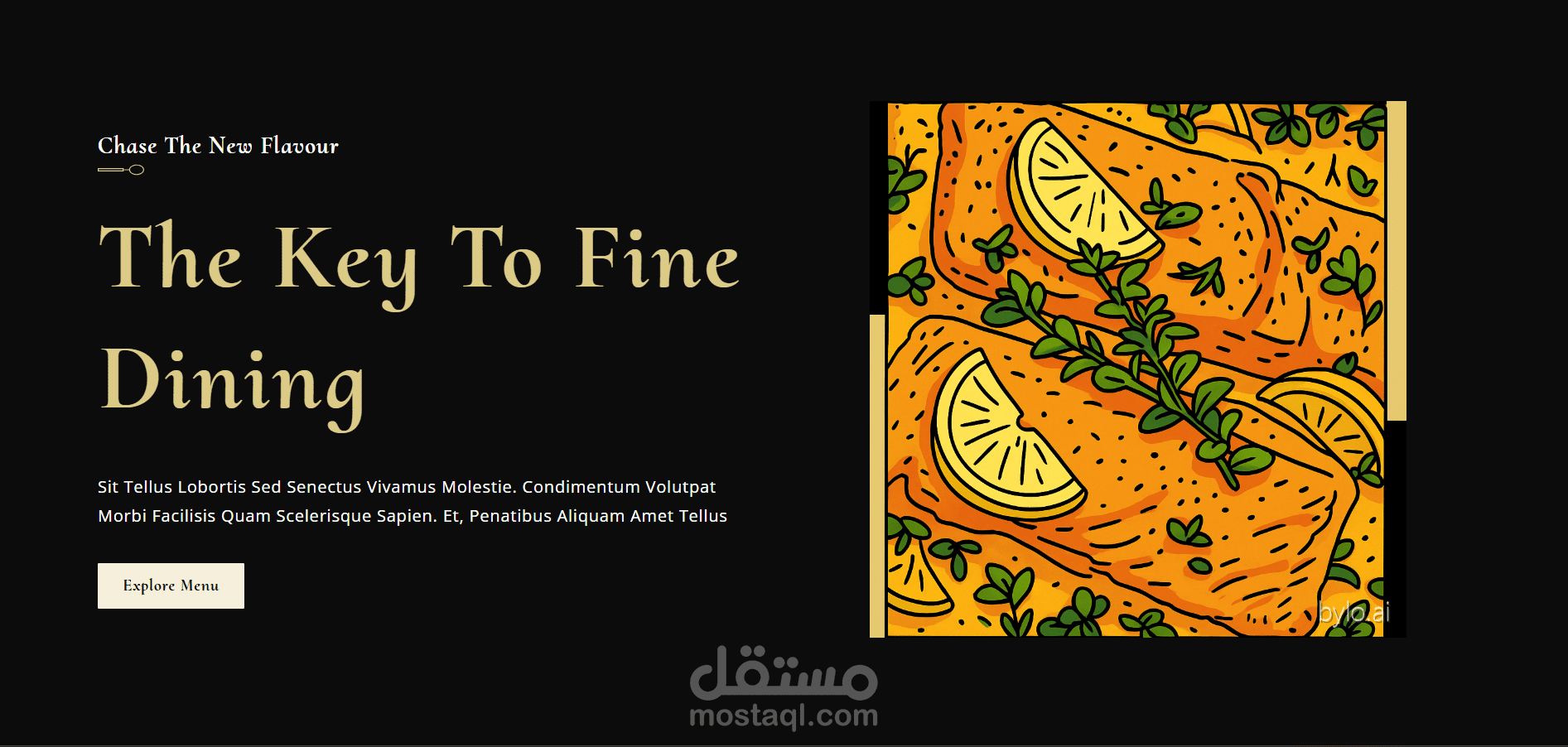 Restaurant Landing Page