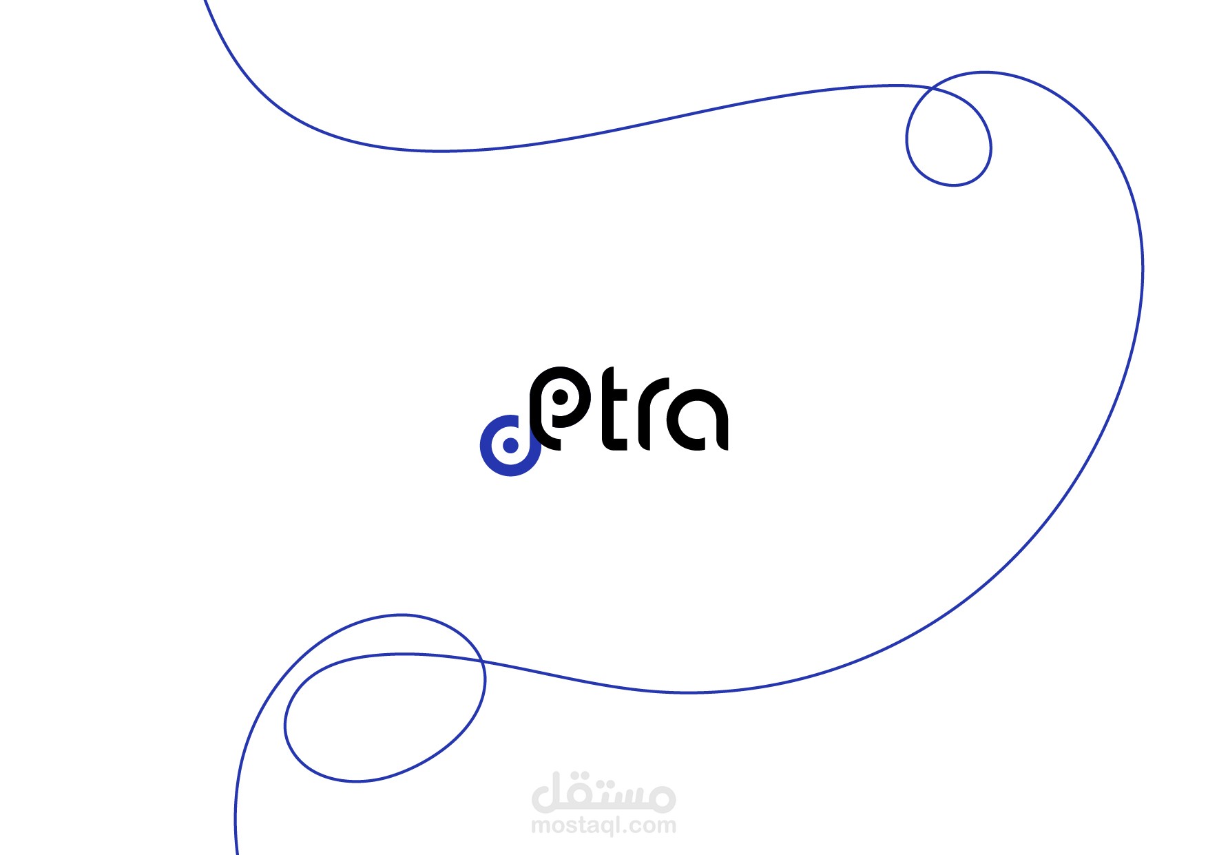 هوية بصرية لتطبيق تبادل بيانات