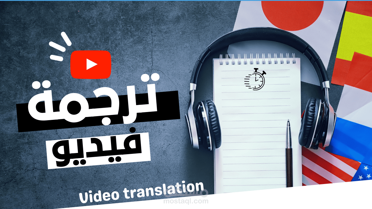 تحرير و تفريغ صوتي ثم ترجمة