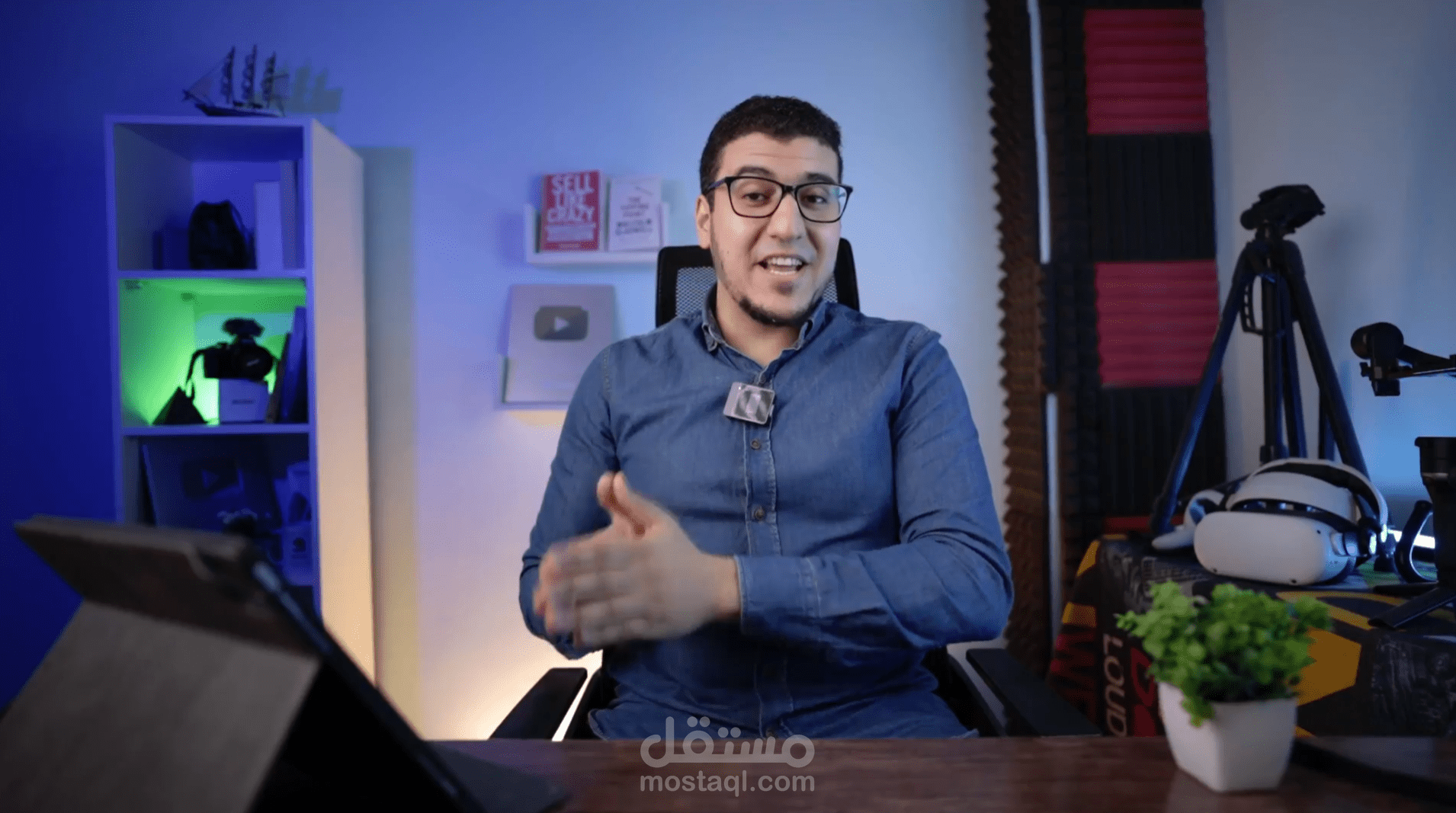 تصوير فيديو اعلاني لخدمة لشركة اماراتية بستوديو مميز