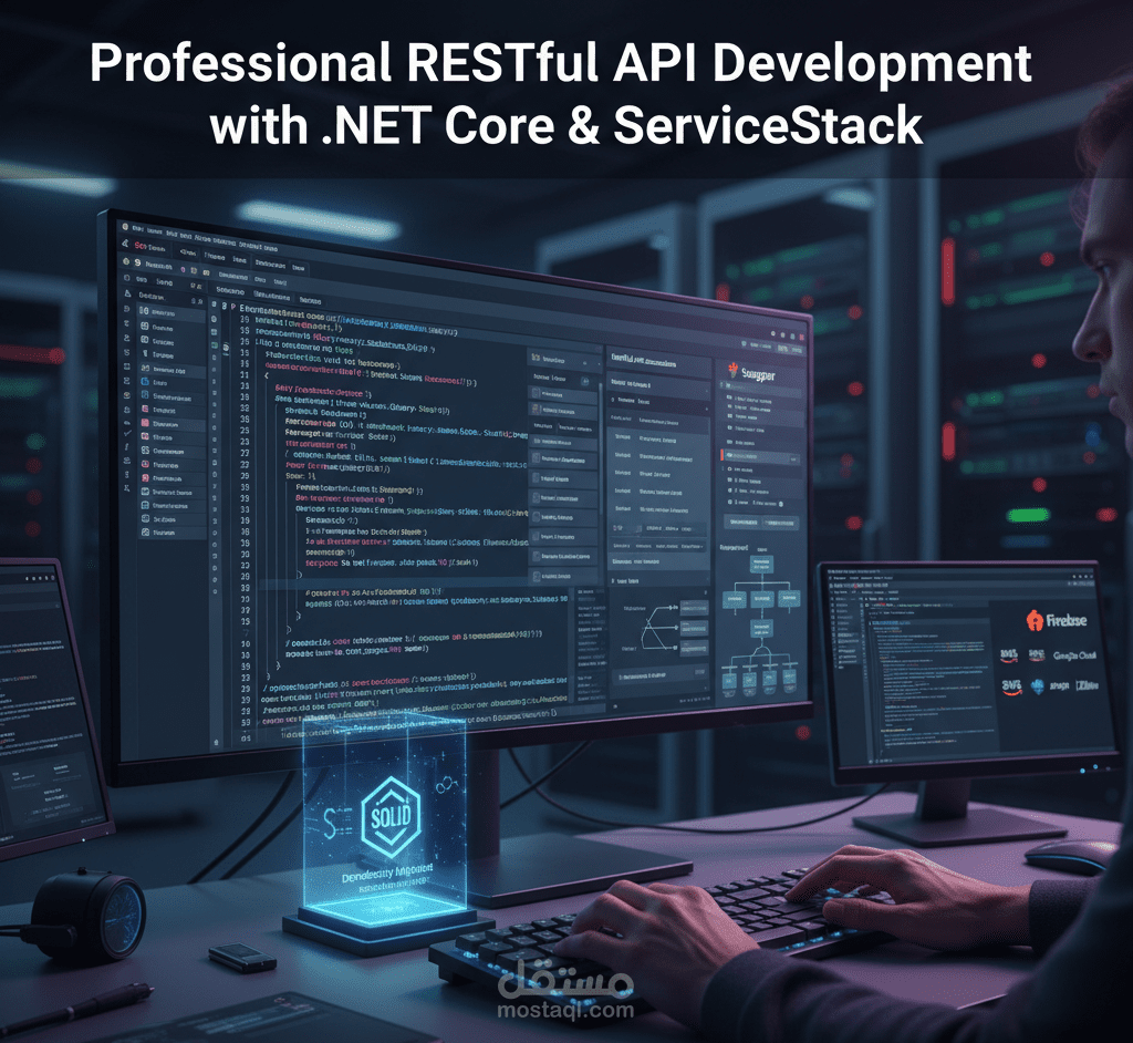 تطوير RESTful API احترافية باستخدام .NET Core وServiceStack