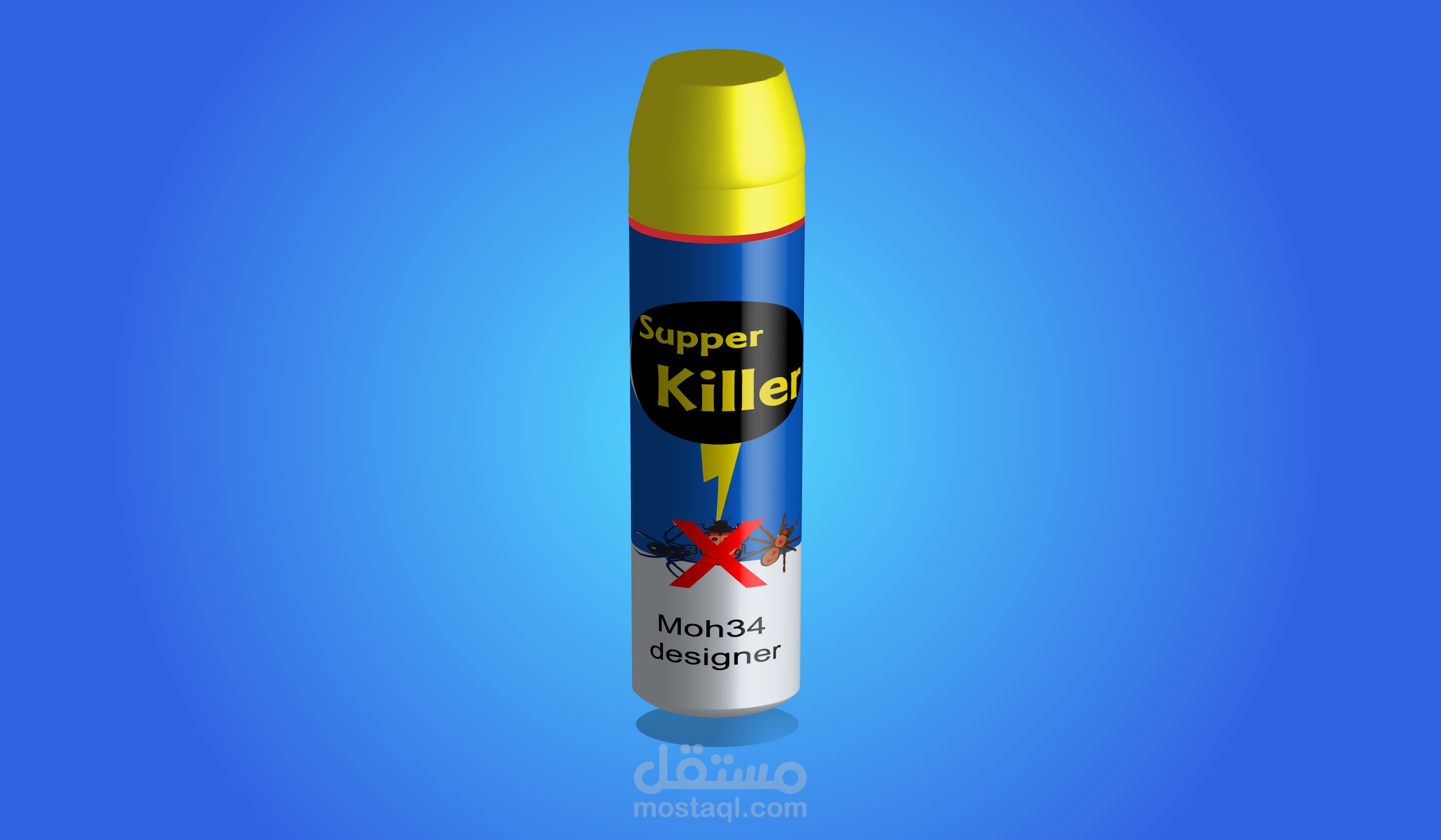 مبيد حشرات من تصميمي الخاص