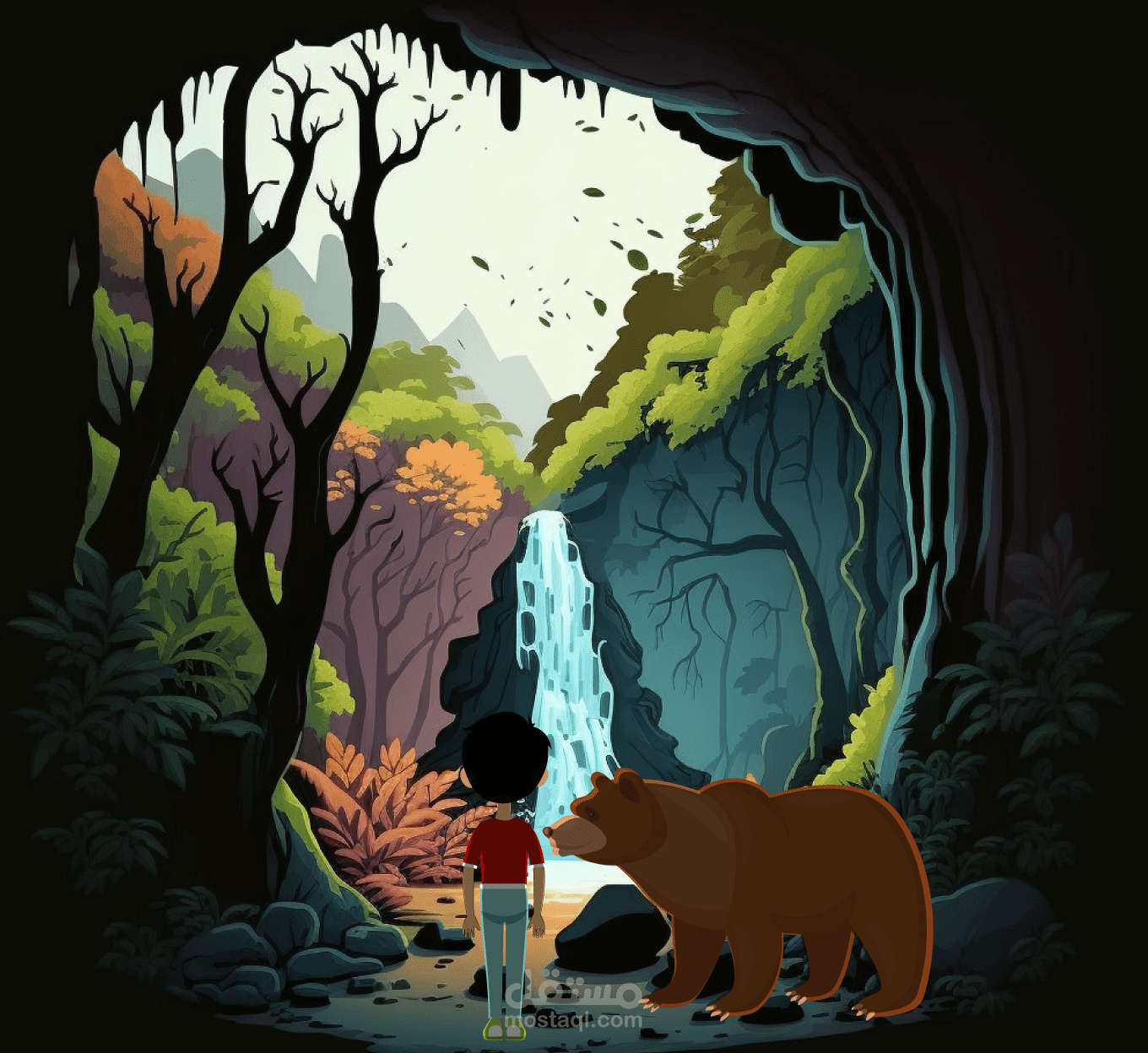 تصميم قصة اطفال