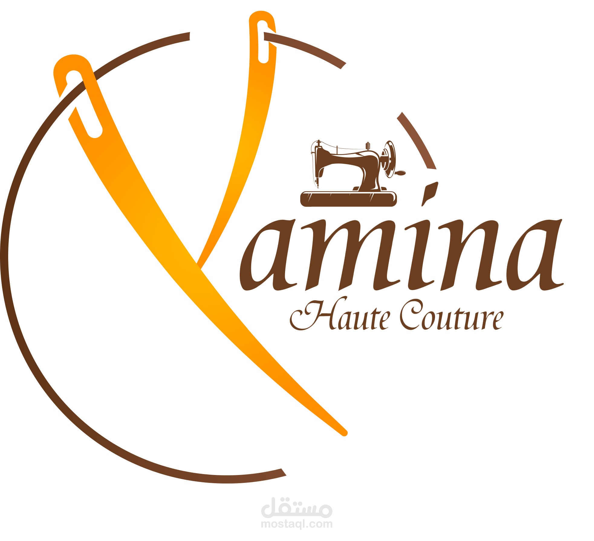 شعار لشركة تصميم و خياطة