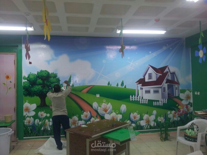 ستيكر جدار