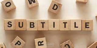 Subtitling ترجمة الفيديوهات