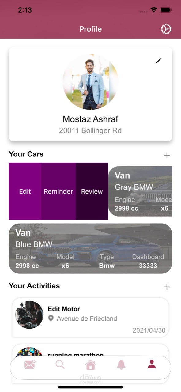 (Garage Qatar iOS App)