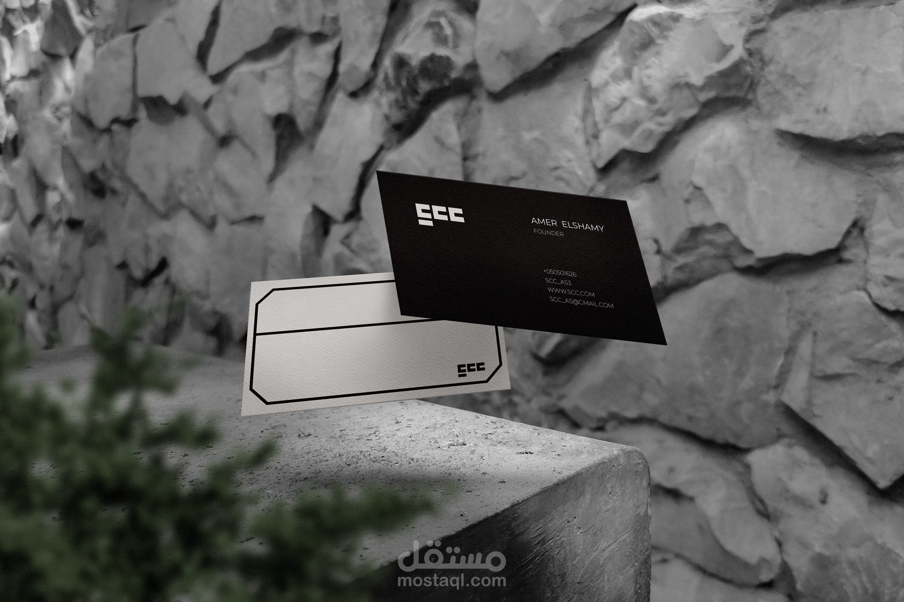 شعار و هوية احترافية لشركة بناء هندسي
