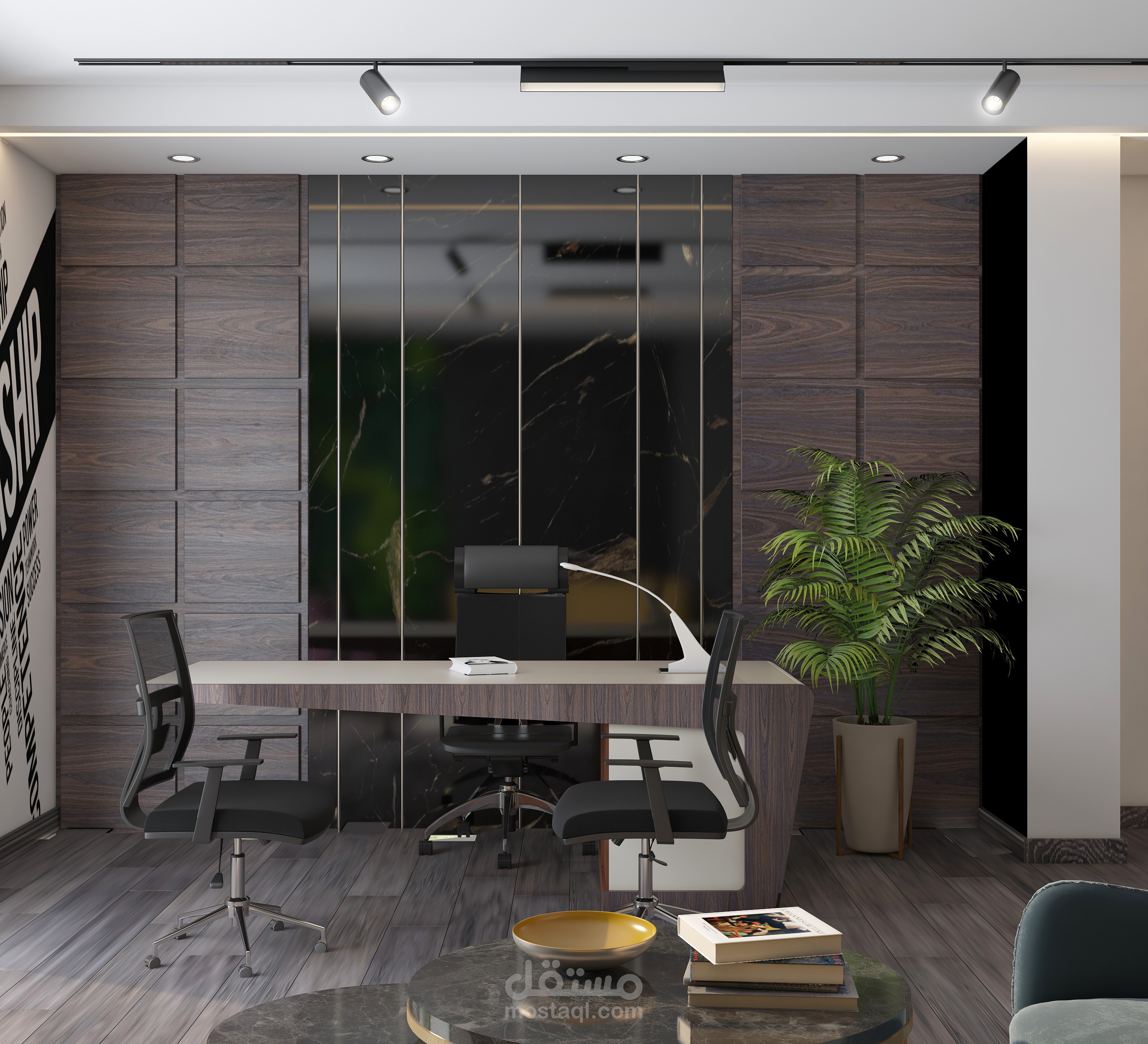 تصميم مكتب هندسي