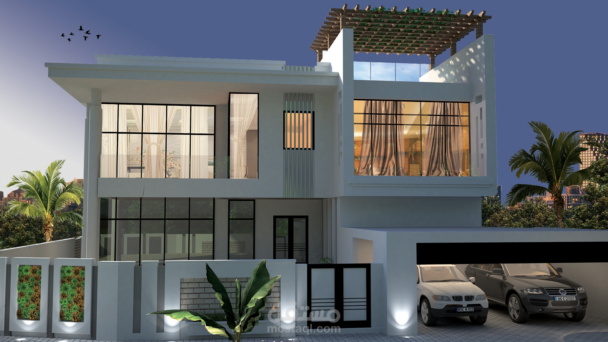 exterior design privet villa