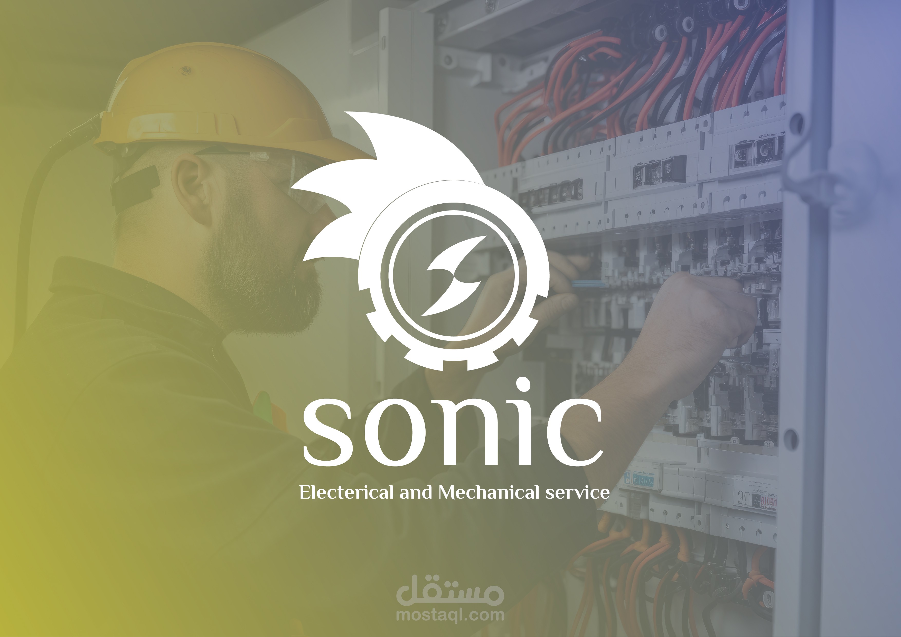 visual identity for sonic company