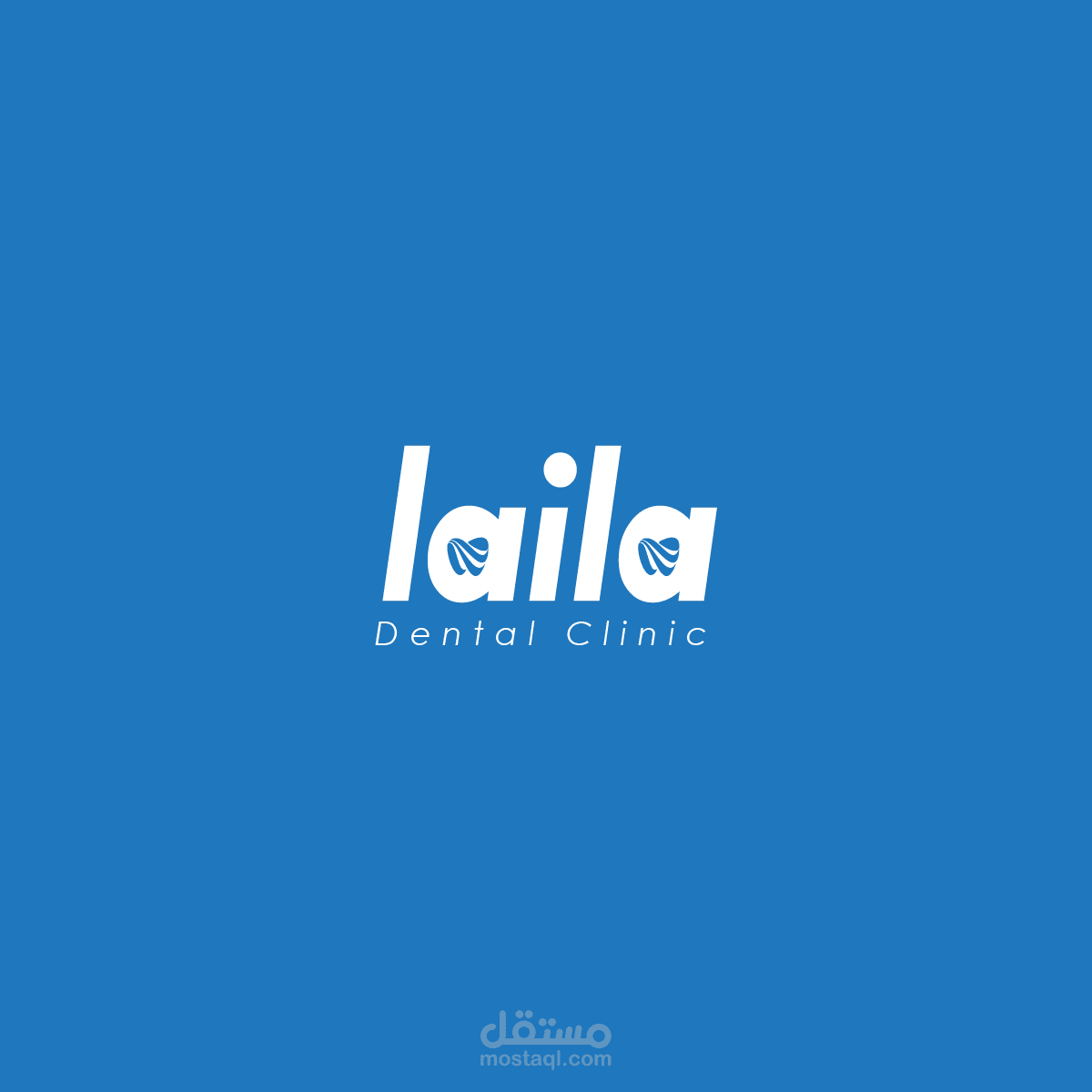 لوجو لعيادة طبيبة اسنان