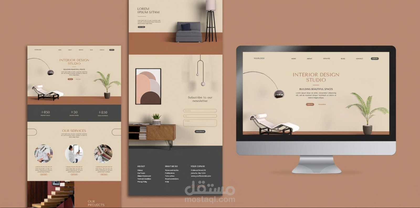 تصميم مواقع ويب