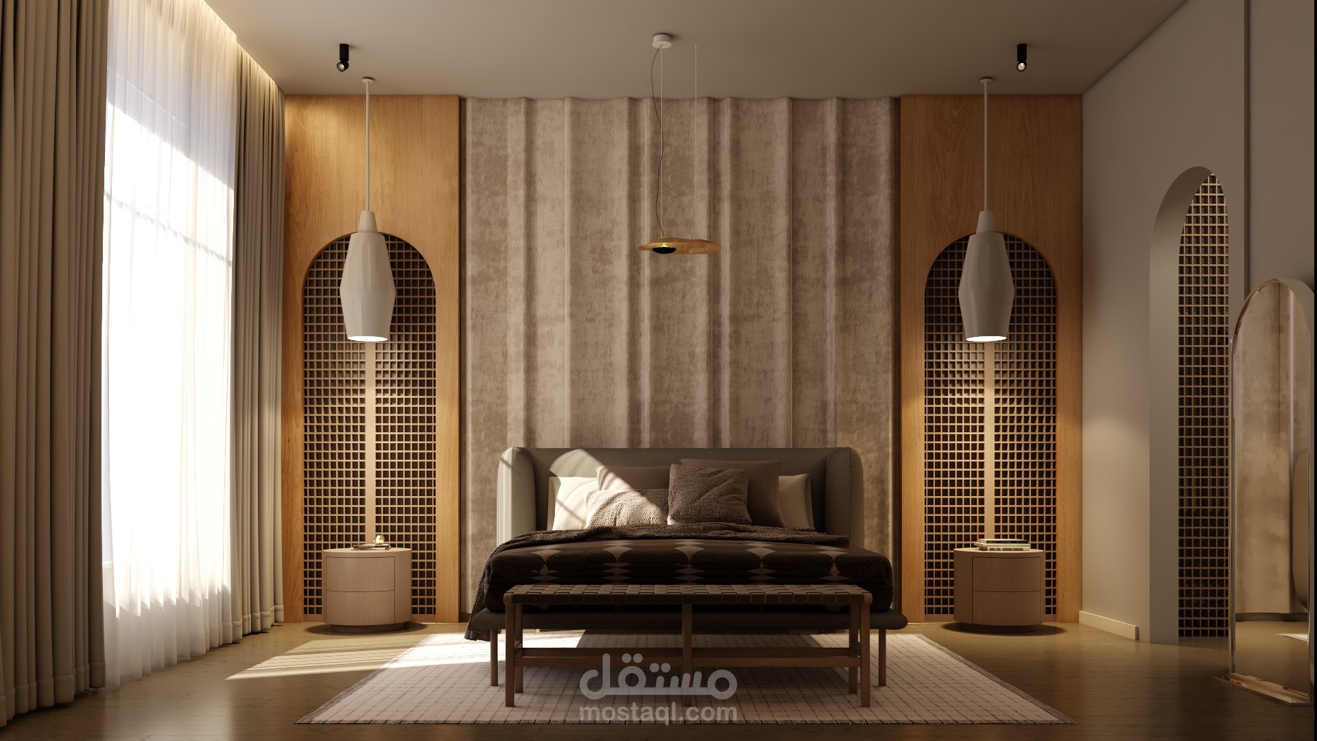 modern interior design Bedroom