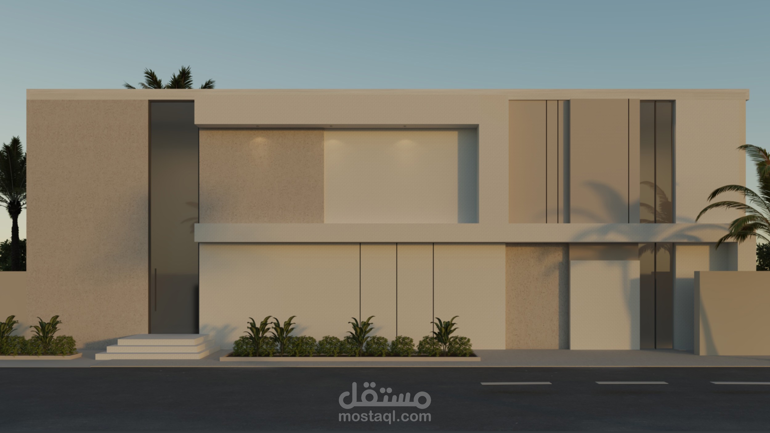 Exterior villa designs