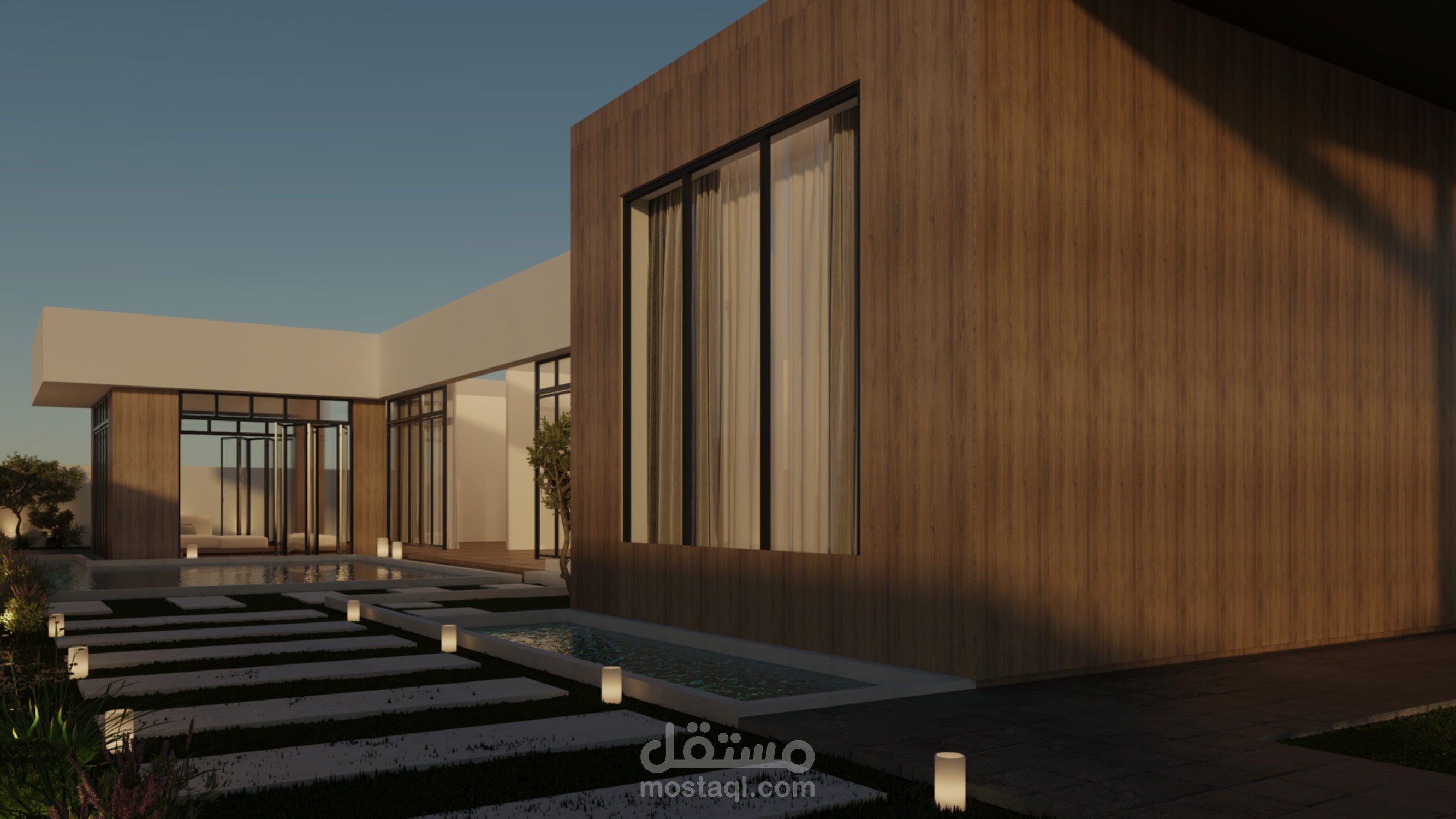 Exterior villa designs