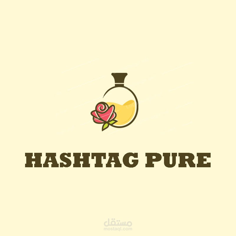 لوجو لمتجر عطور سعودي