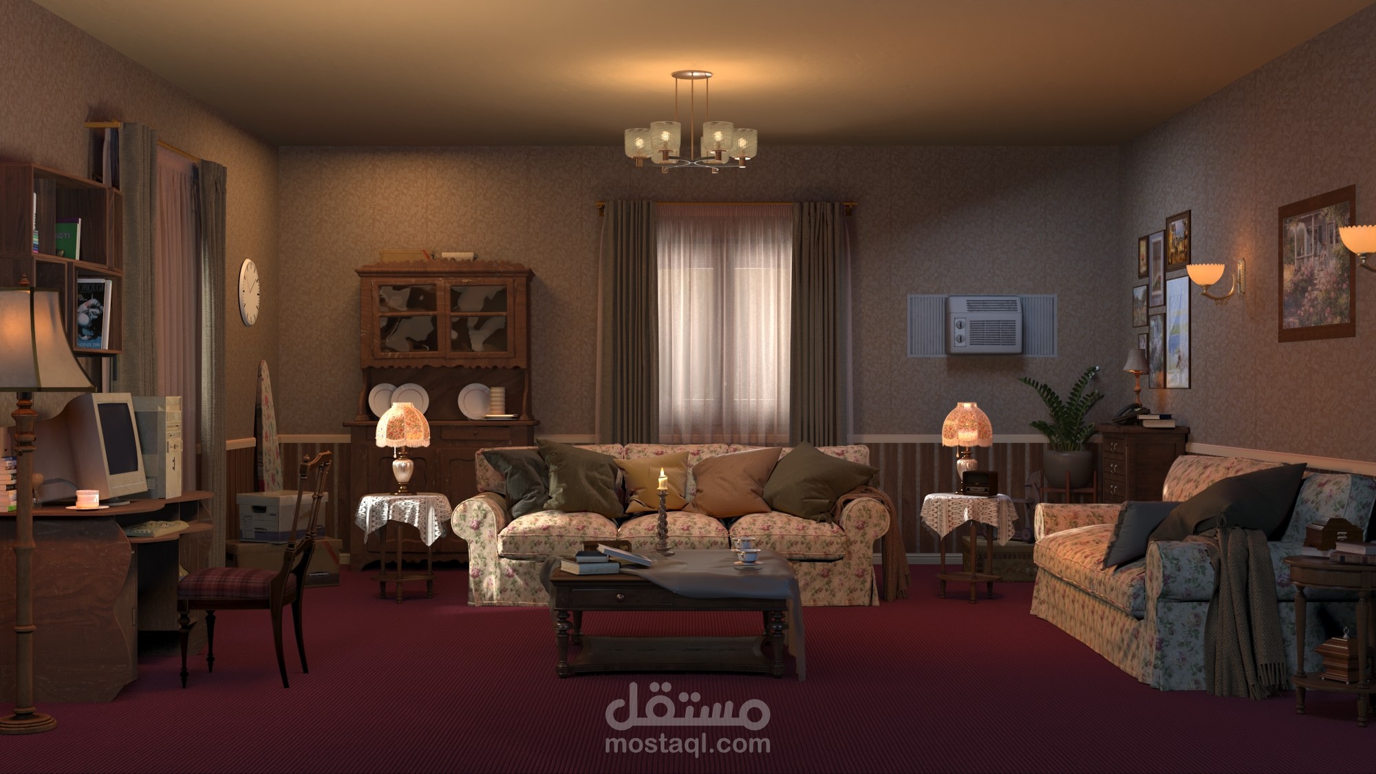 living Room in Saudi Arabia