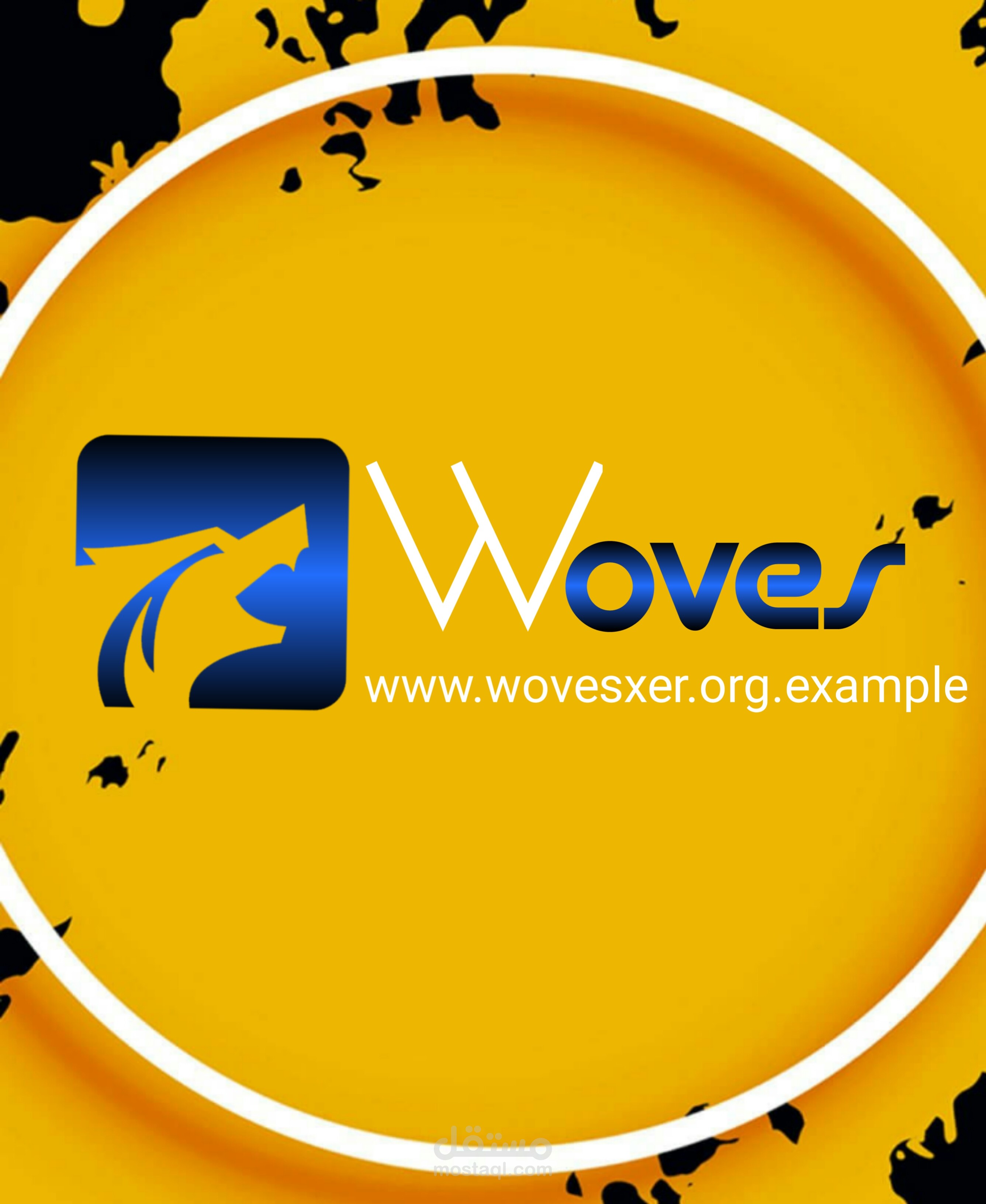 مثال عن شعار صنعته بنفسي logo