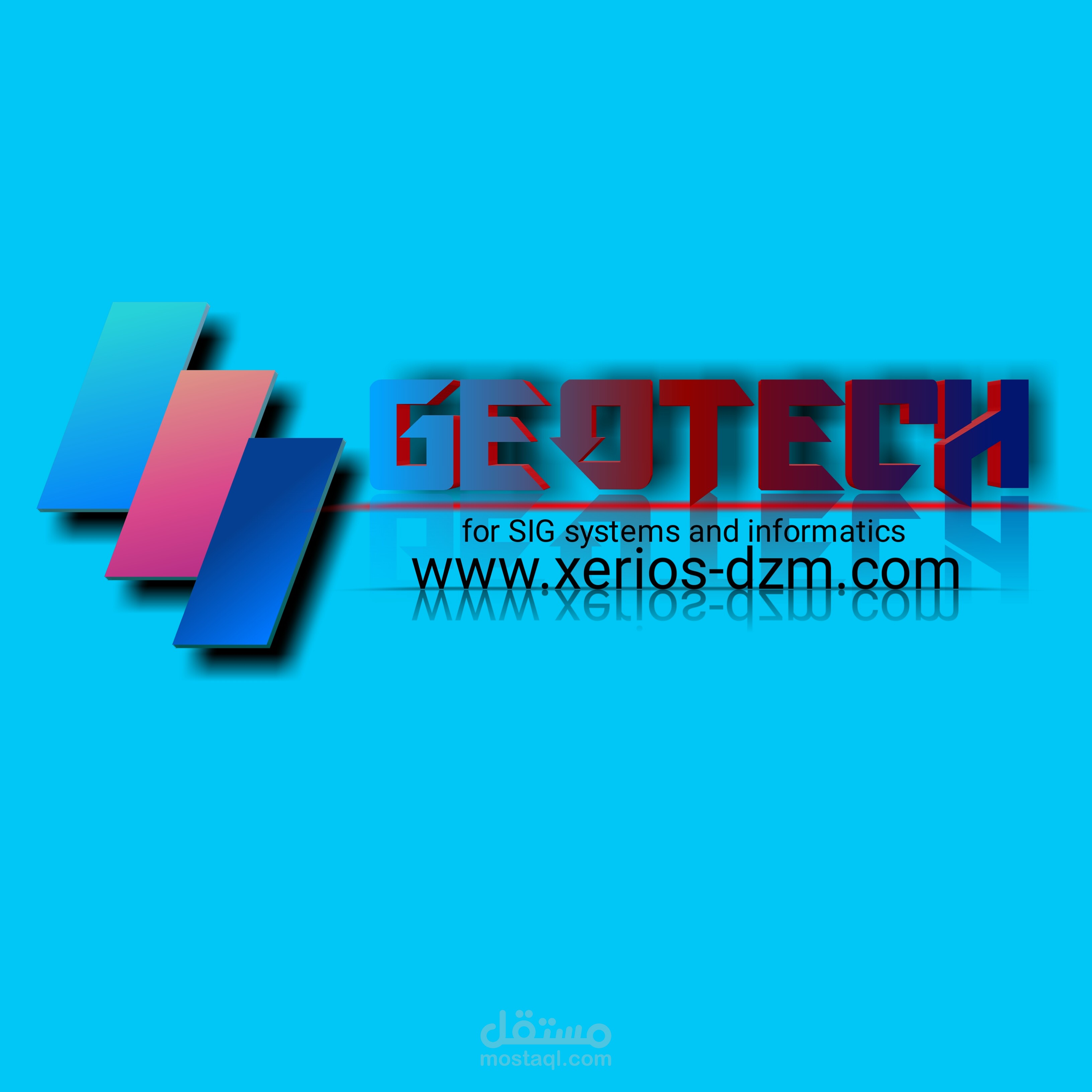 مثال عن شعار صنعته بنفسي logo