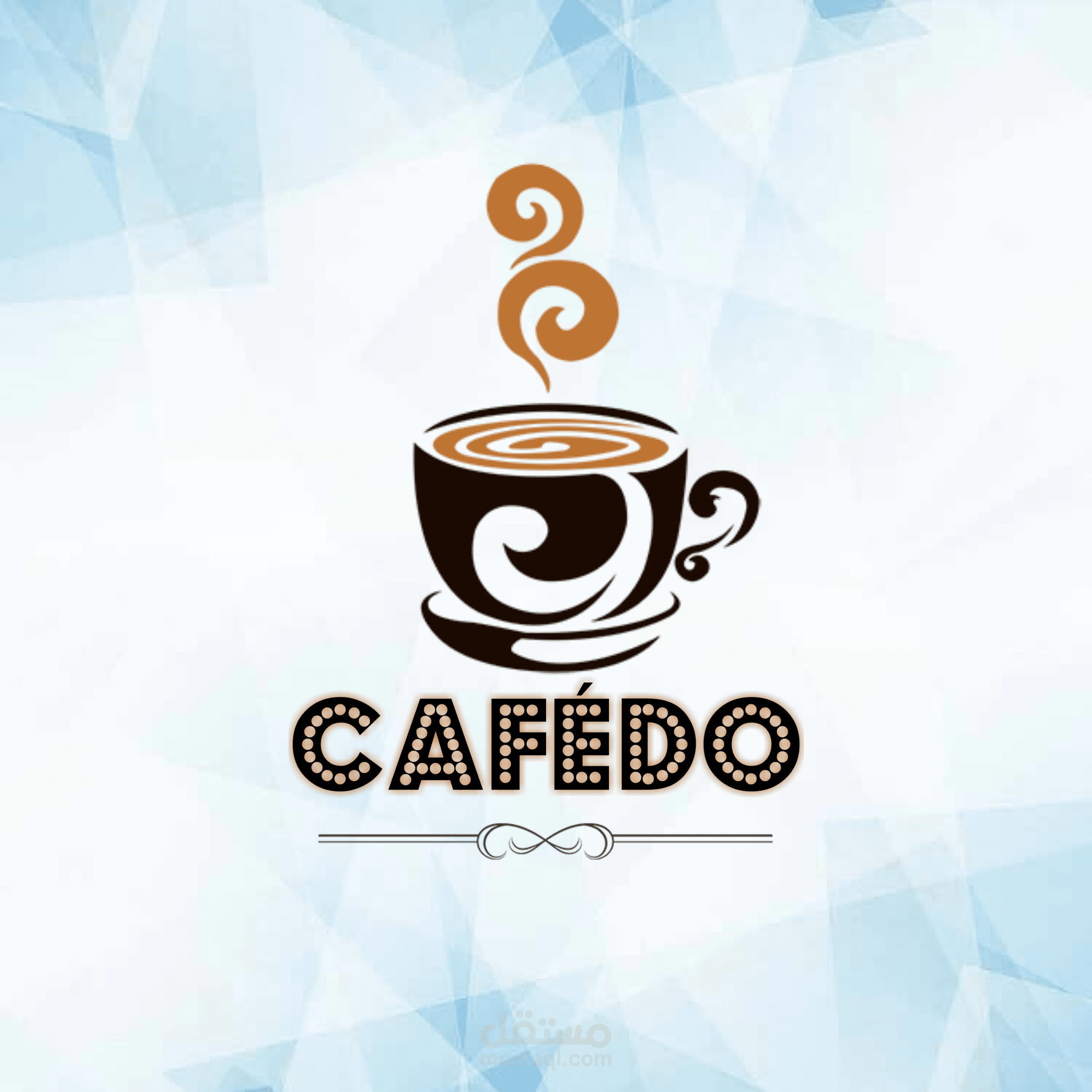 مثال عن شعار صنعته بنفسي logo