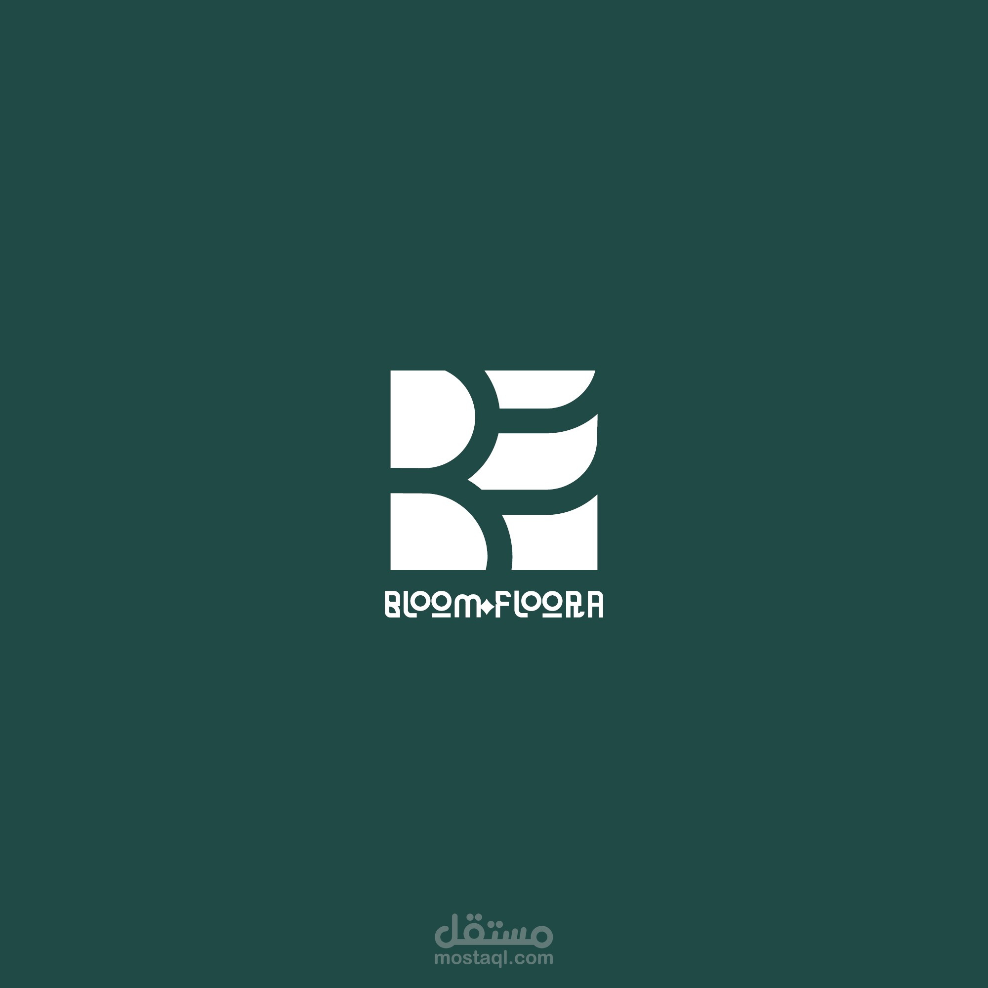تصميم شعار شركة Bloom Floora