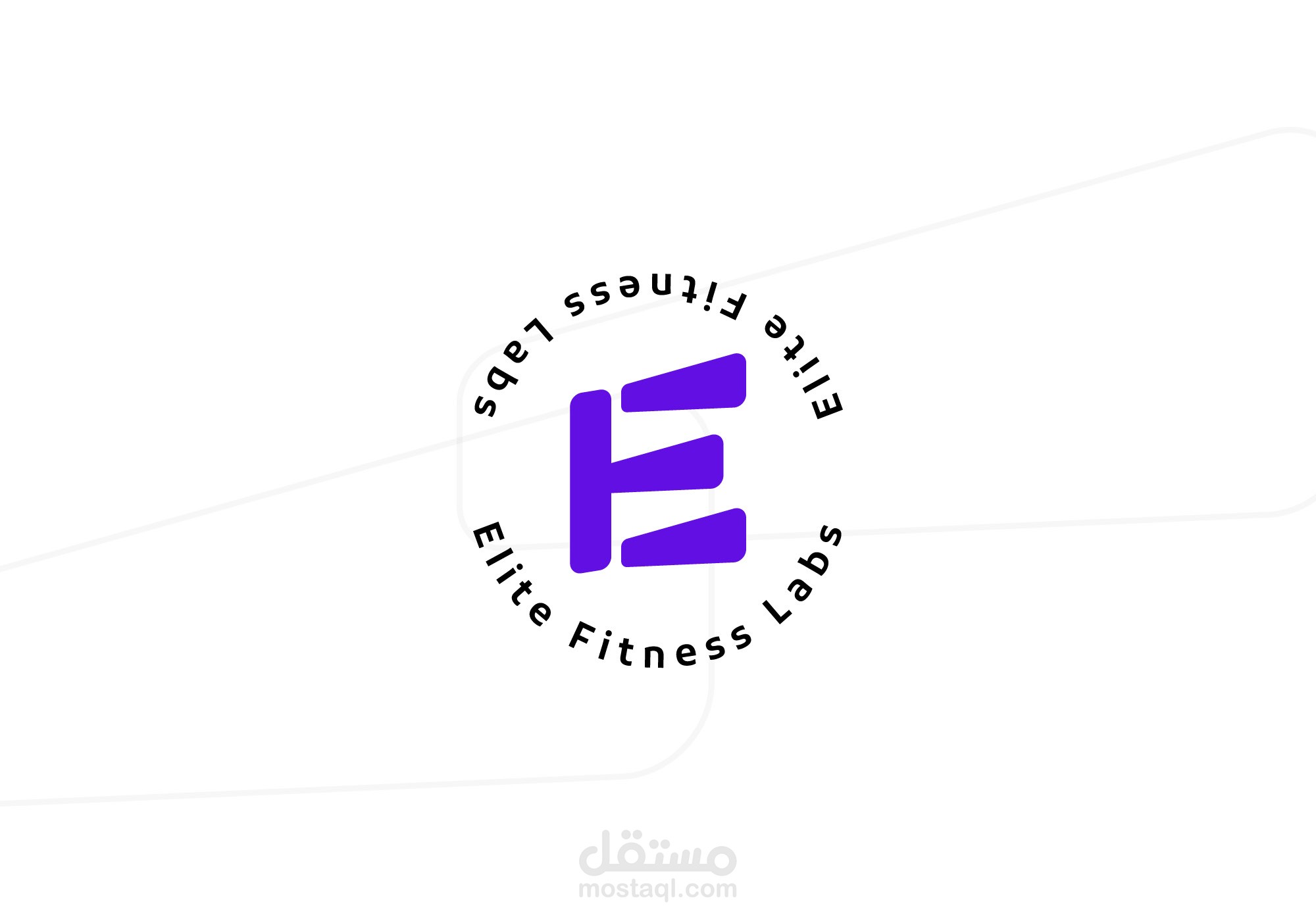 تصميم الهوية البصرية لشركة Elite Fitness Labs
