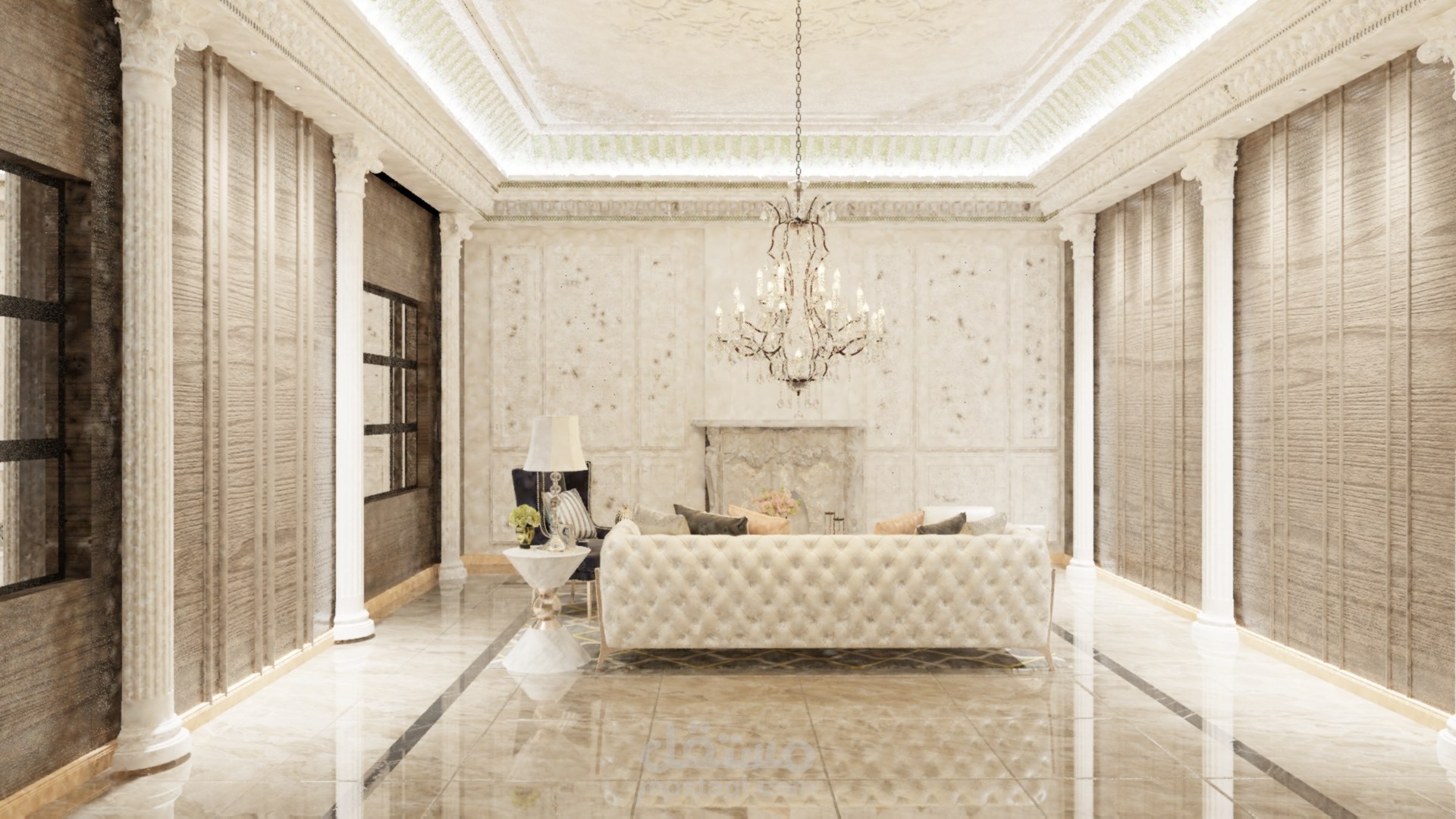 تصميم صاله