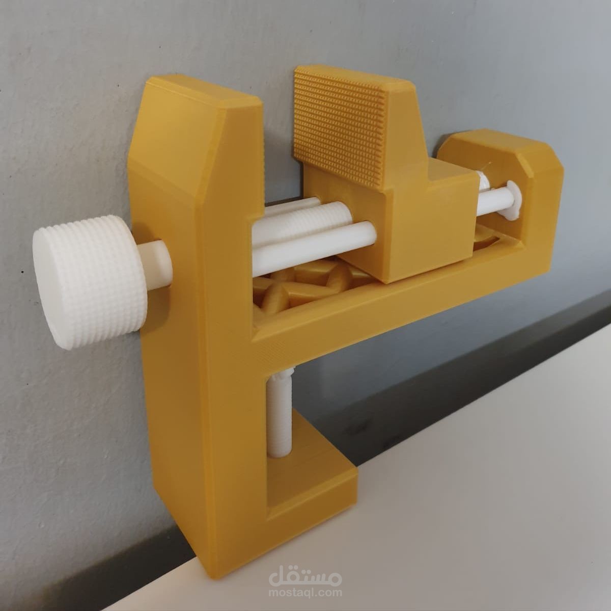 Bench Vice design on Solidworks