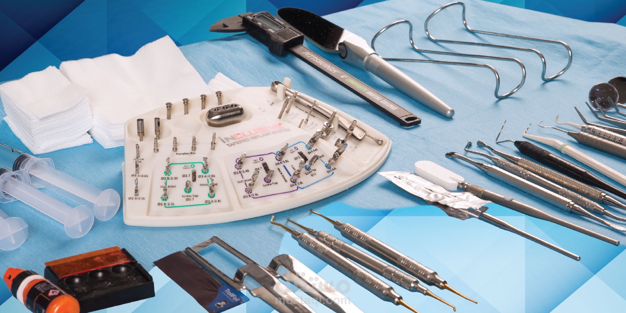 بحث بسيط عن  SURGICAL AND PROSTHETEIC TOOLS USED WITH IMPLANT DENTISTRY