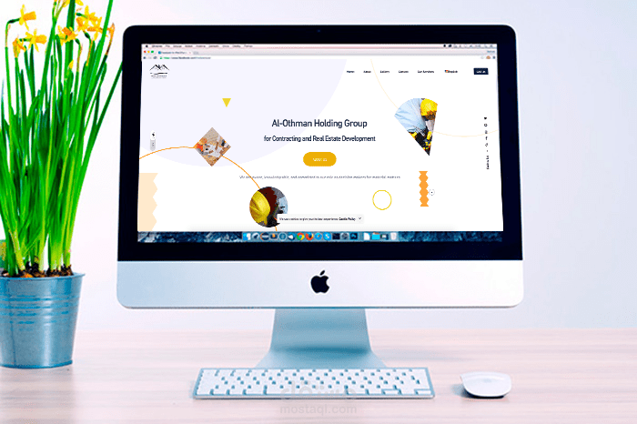 موقع مجموعة العثمان للمقاولات